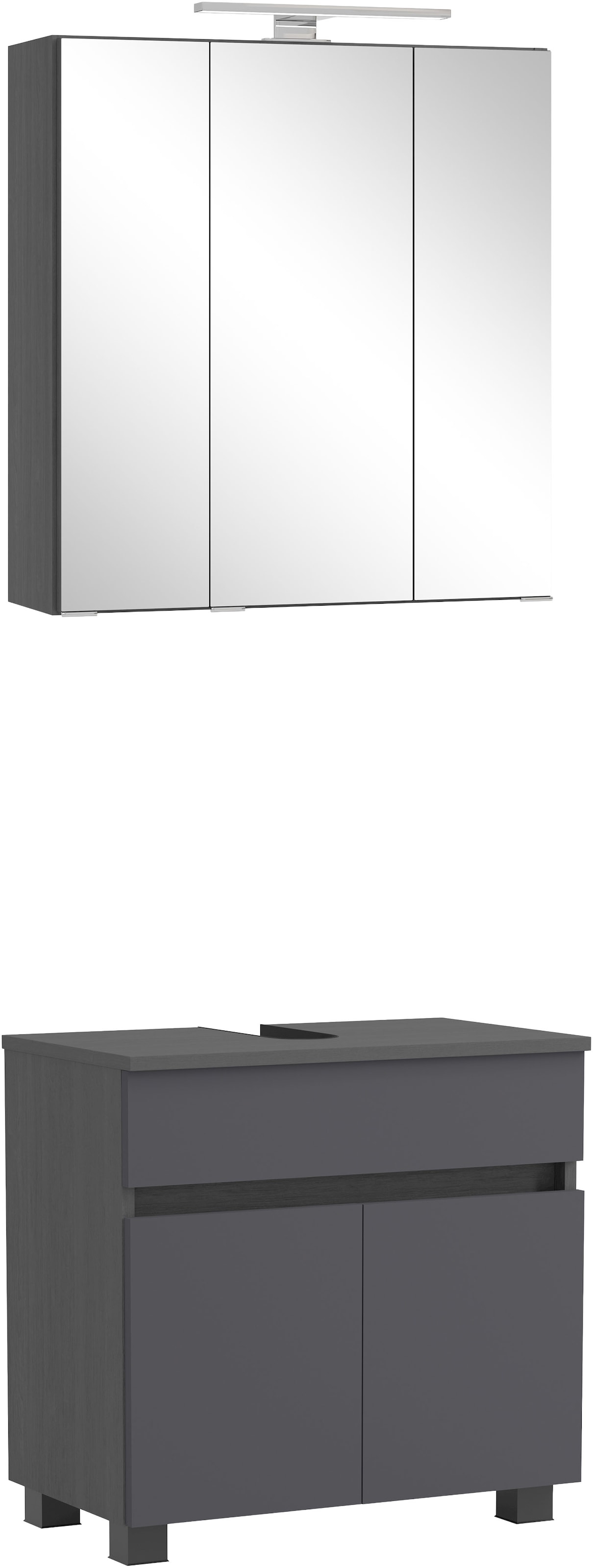 OTTO home Badmöbel-Set "BOZEN, 2-tlg. Unterbecken-Set"