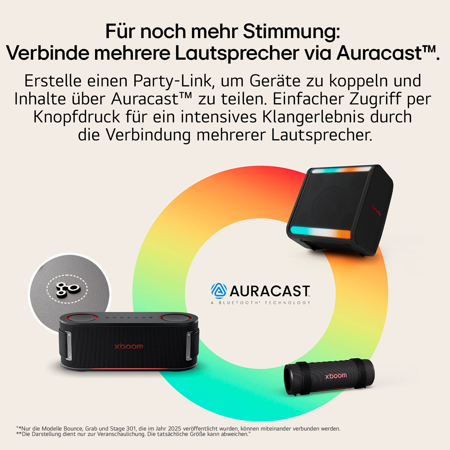 LG Bluetooth-Speaker »xboom BOUNCE«