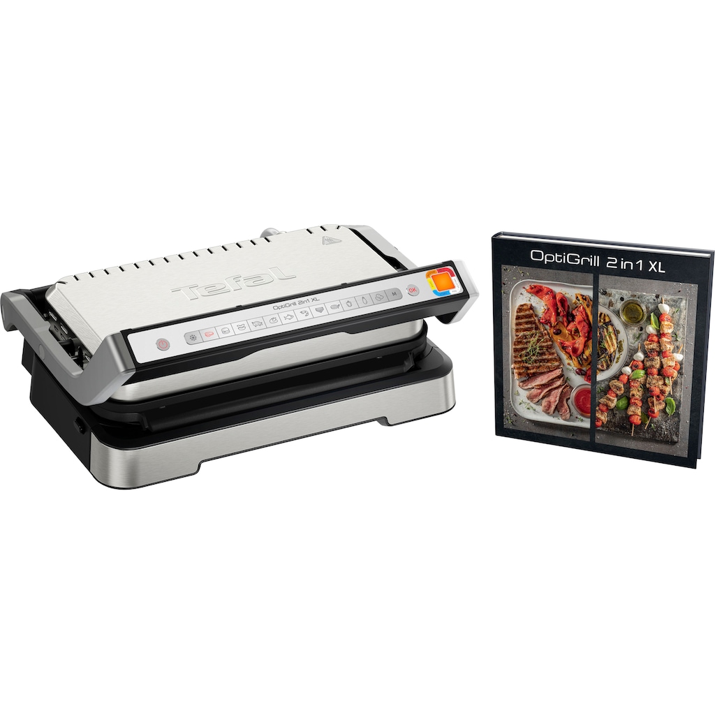 Tefal Kontaktgrill »OptiGrill 2in1 XL GC782D«, 2200 W