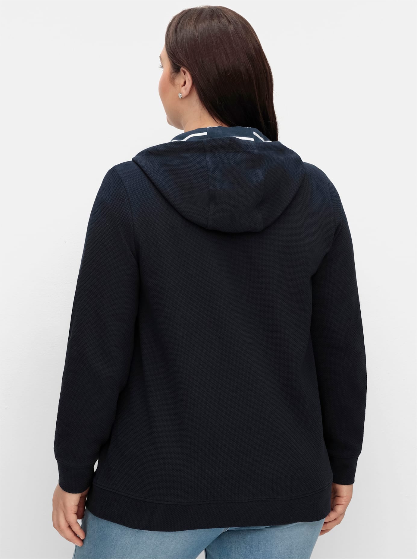 Sheego Shirtjacke »Sweatjacke«, (1 tlg.)