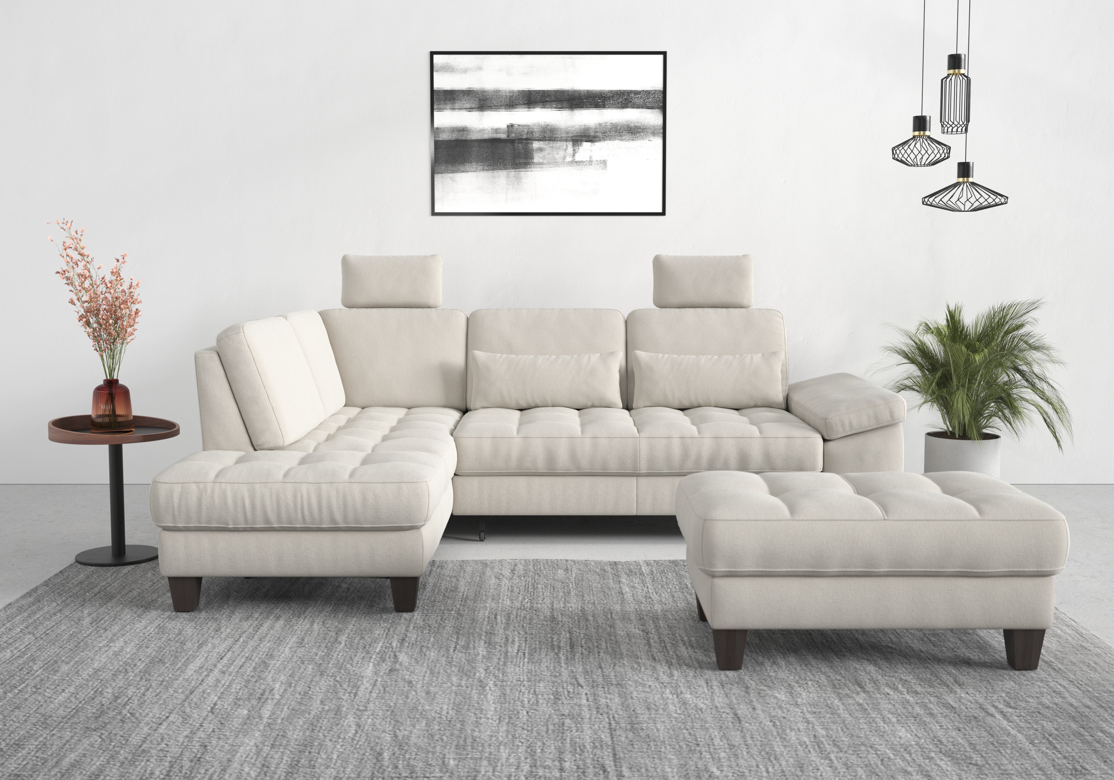 Thumbnail - sit&more Ecksofa "Westham L-Form" mit Ottomane, mit oder ohne Bettfunktion, Bettkasten, Verstellung