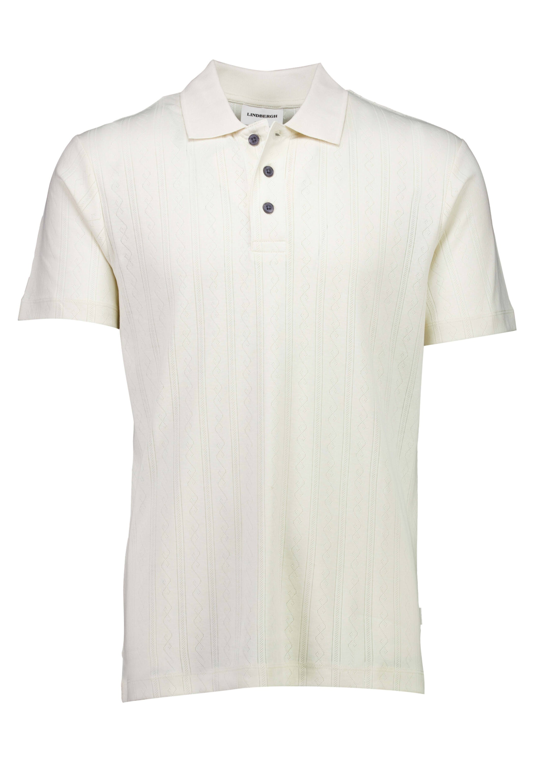 Lindbergh Poloshirt Relaxed Fit Ivory XXL 5