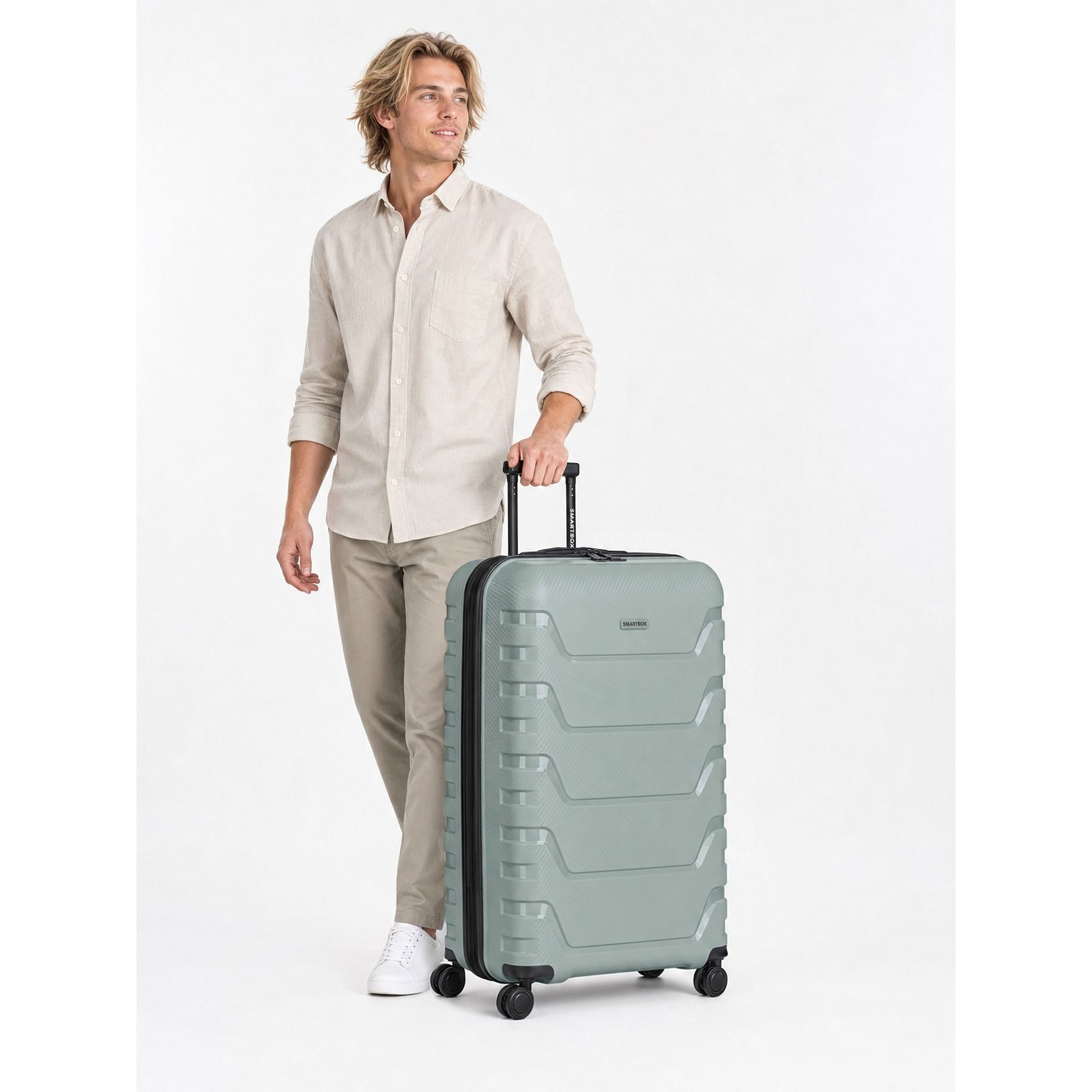 Smartbox Trolley »Edition 01 4 Rollen Trolley 76 cm mit Dehnfalte« 117 l