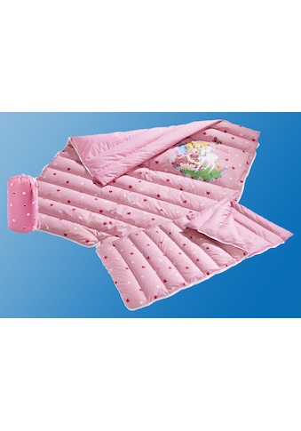 Daunenschlafsack & Daunenbettdecke »Prinzessin Lillifee«, (1 tlg.)