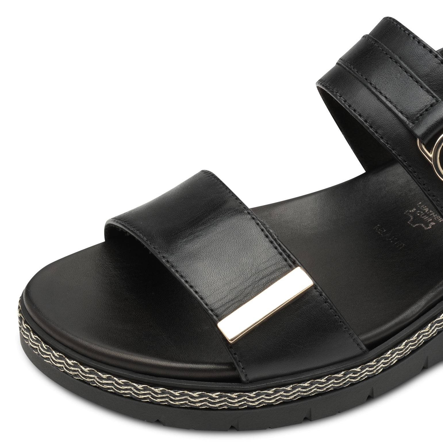Tamaris Keilsandalette, Plateau, Sommerschuh, Riemchensandale mit Schmuckelement