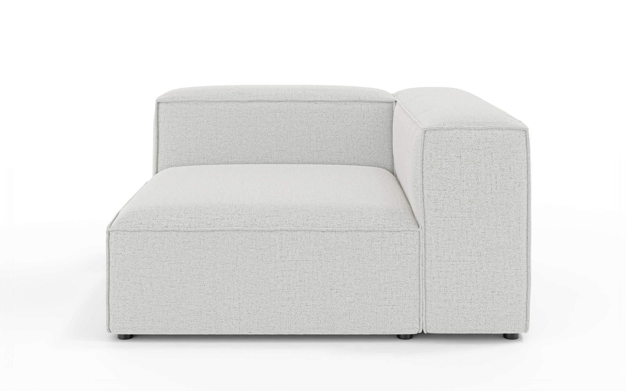 OTTO home Ottomane "HAILY links/rechts bestellbar, Loungemöbel, Maße B/T/H: 130/130/72 cm" als Modul oder separat verwendbar, für individuelle Zusammenstellung