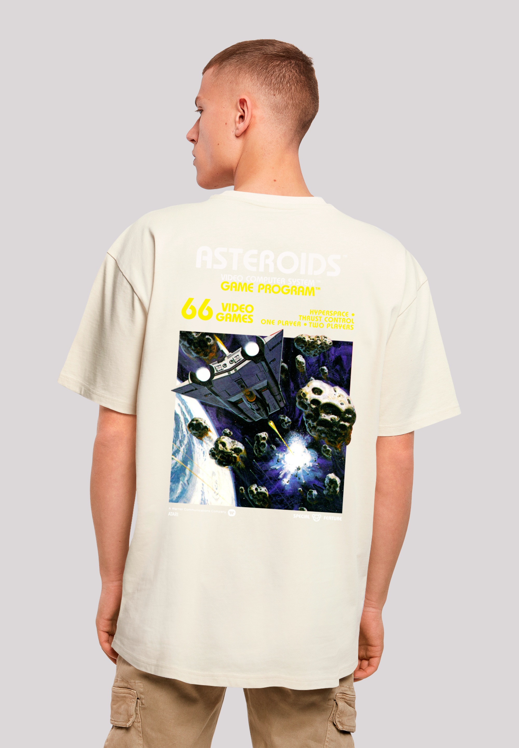 F4NT4STIC T-Shirt »Atari Games Logo Retro Gaming«, Premium Qualität