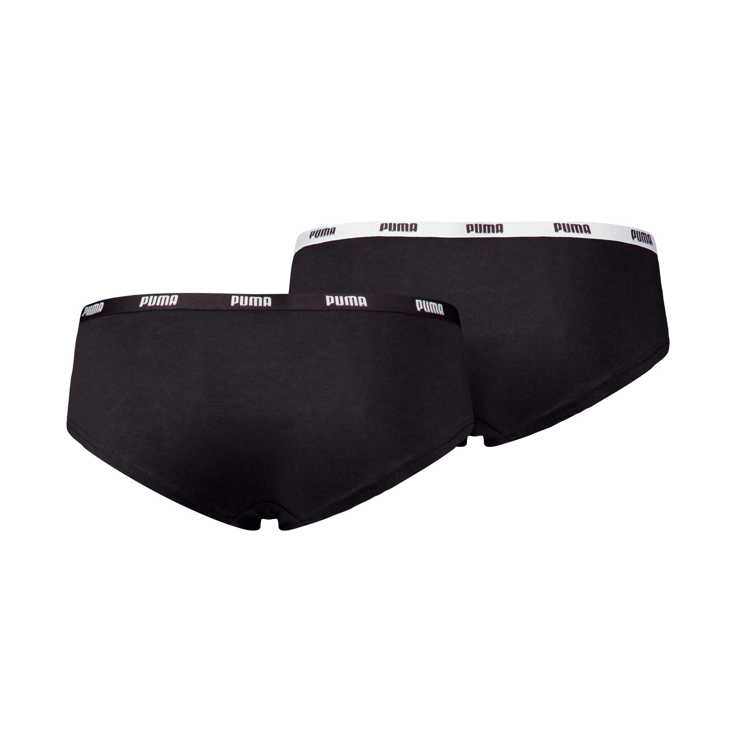 PUMA Hipster »PUMA WOMEN HIPSTER 2P HANG«, (2er Pack), Mit elastischem Logobund