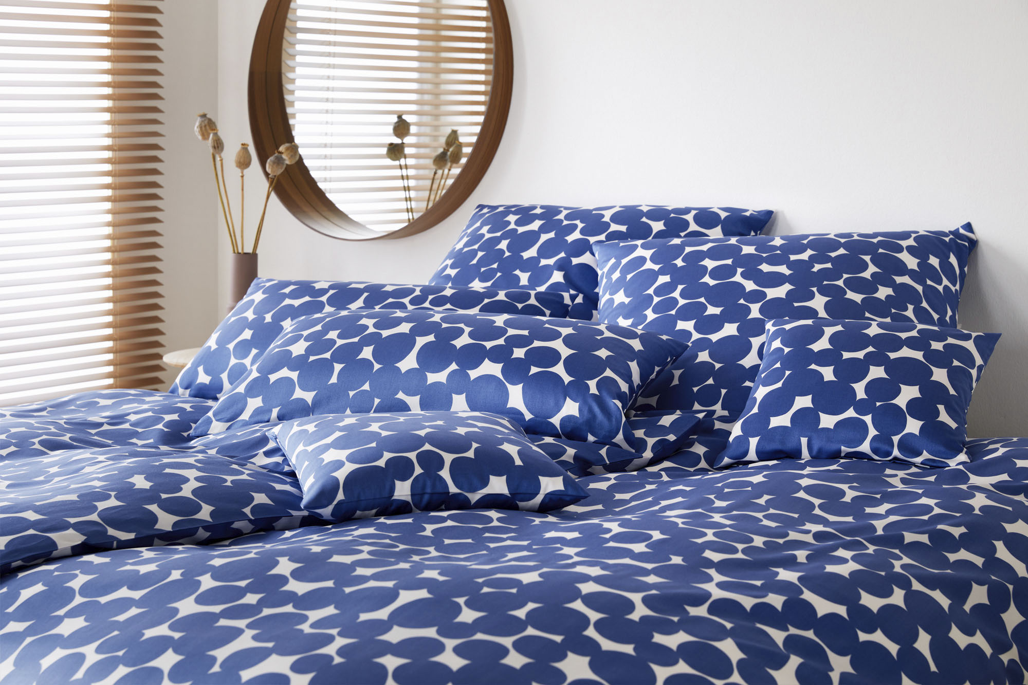 Elegante Bettwäsche "Pebbles" 2 Stk. tlg. angenehmes Hautgefühl günstig online kaufen