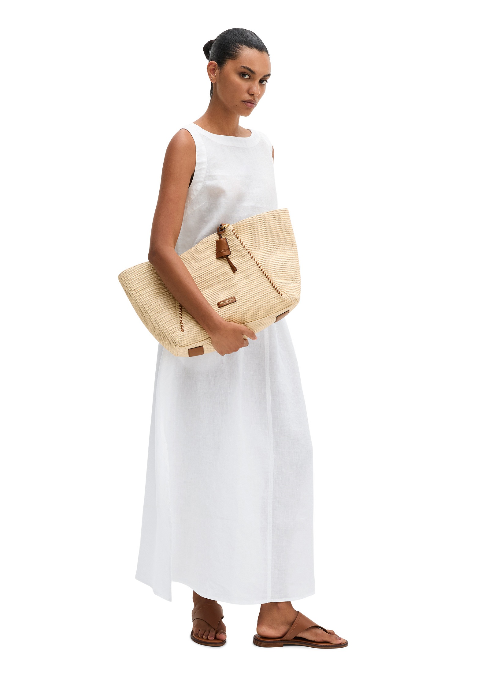 Marc O'Polo Shopper »mit edlen Echtleder-Details«