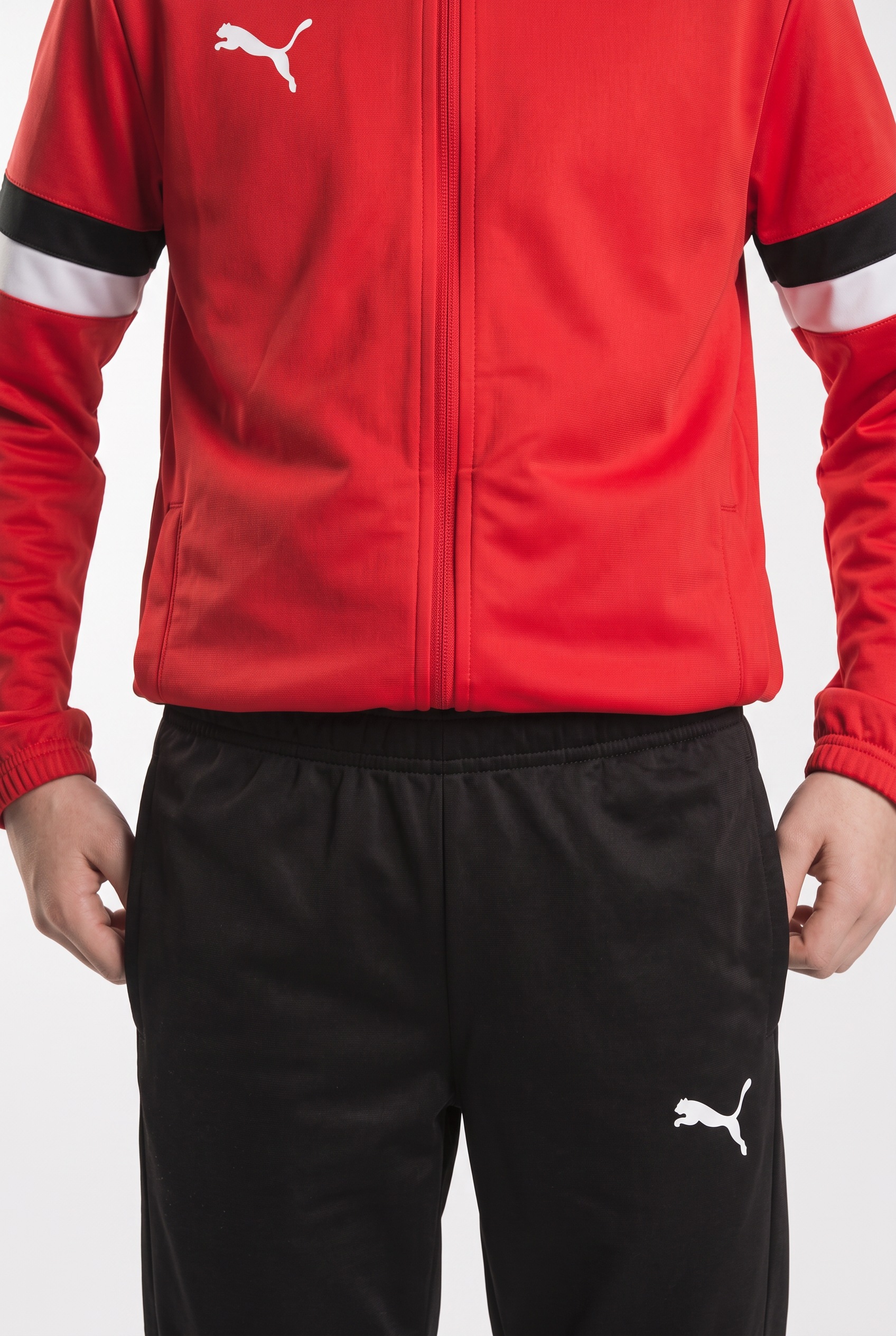 PUMA Trainingsanzug »TEAMRISE TRACKSUIT JR« 2 zweiteiliges Set, regular fit, für Jugendliche