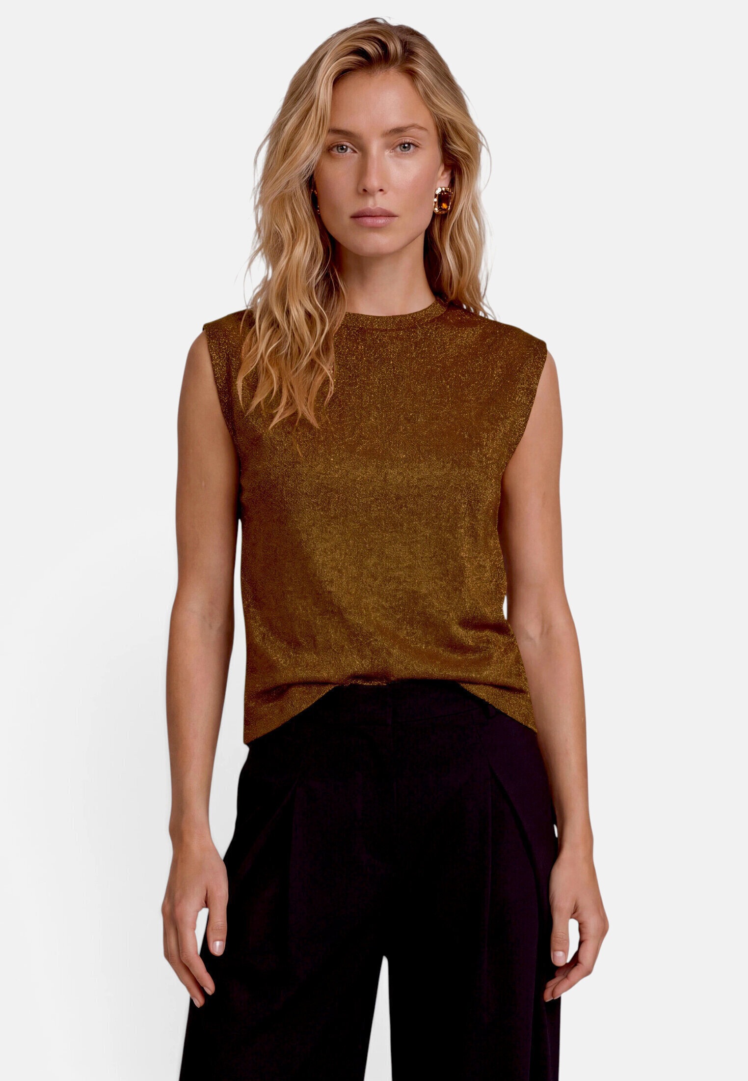 Zero T-Shirt »Damen im Glitzer-Look« 1 Glitzer
