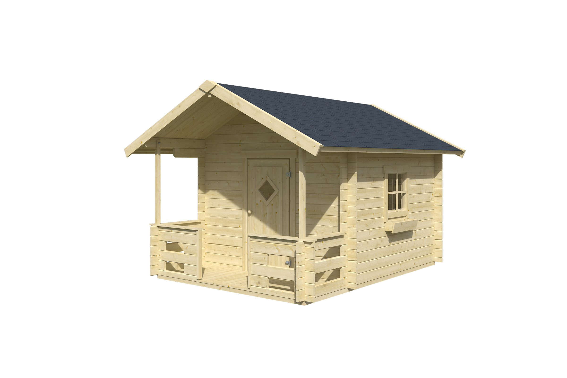 Nordic Holz Spielhaus »LIDO«, BxTxH: 270x330x211 cm