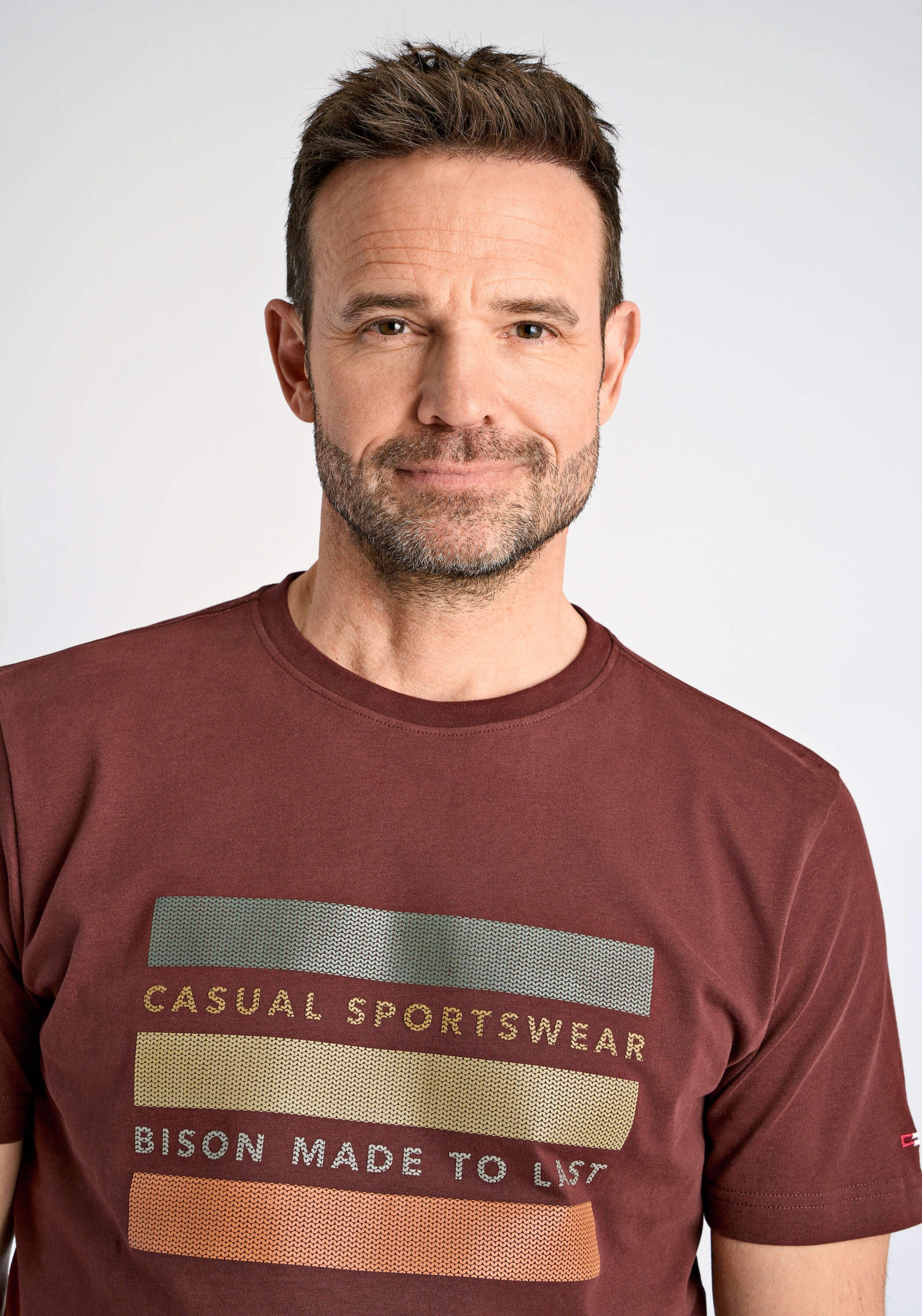 Thumbnail - BISON T-Shirt "T-Shirt Comfort Fit"