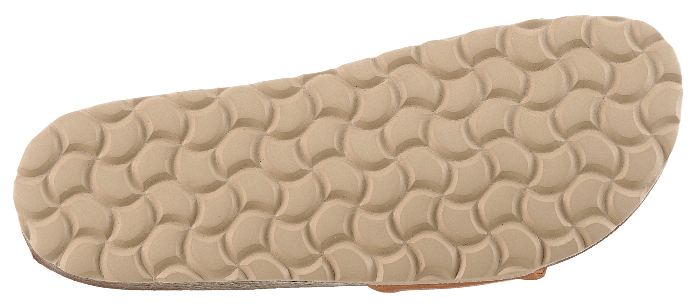 VERBENAS Pantolette »Reina Ecobrush«, Sommerschuh, Schlappen, Strandschuh für den Sommer