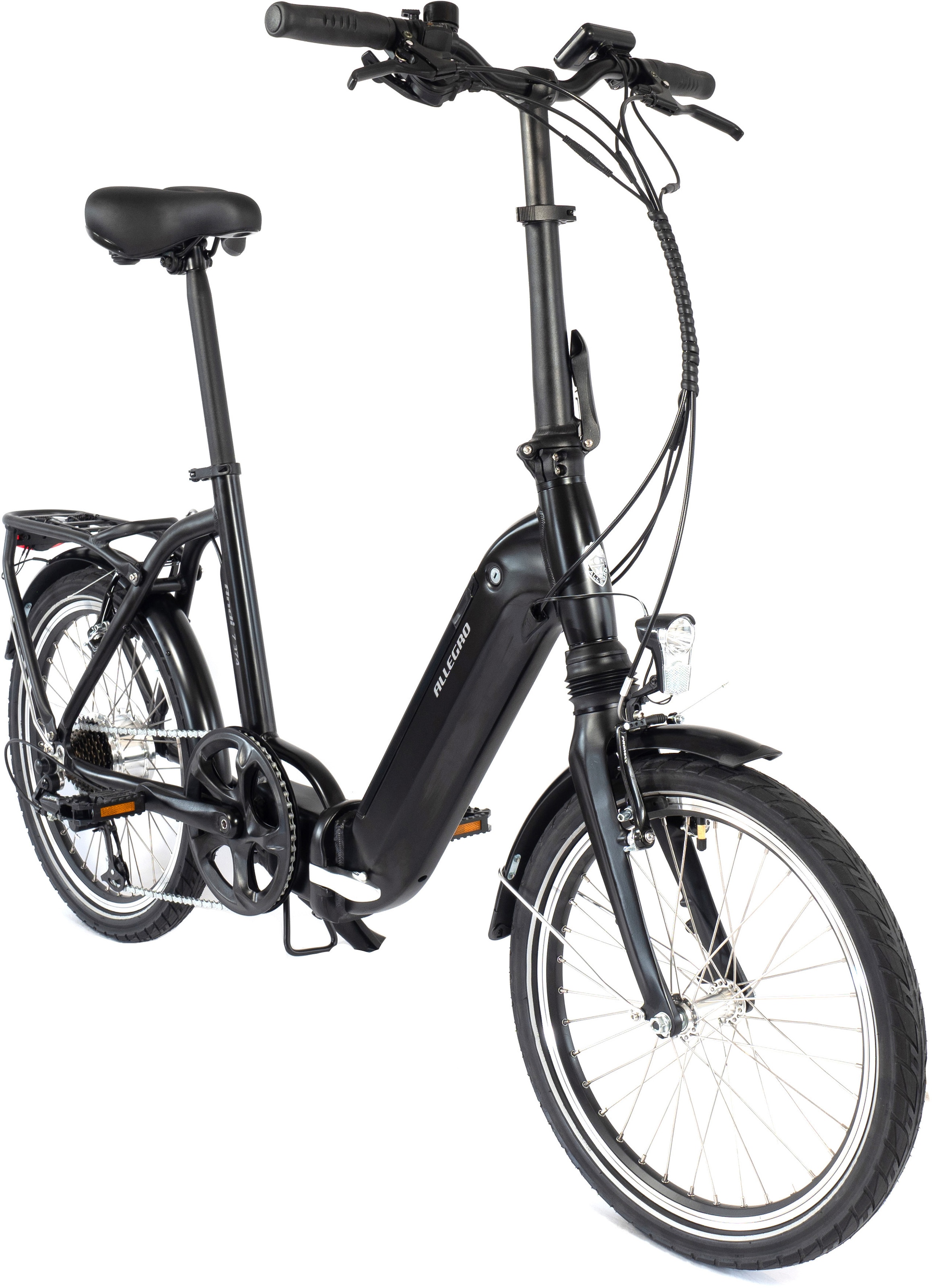 ALLEGRO E-Bike »Andi 7 374«, 7 Gang, microSHIFT, Heckmotor 250 W, Pedelec, Elektrofahrrad für Damen u. Herren, Faltrad