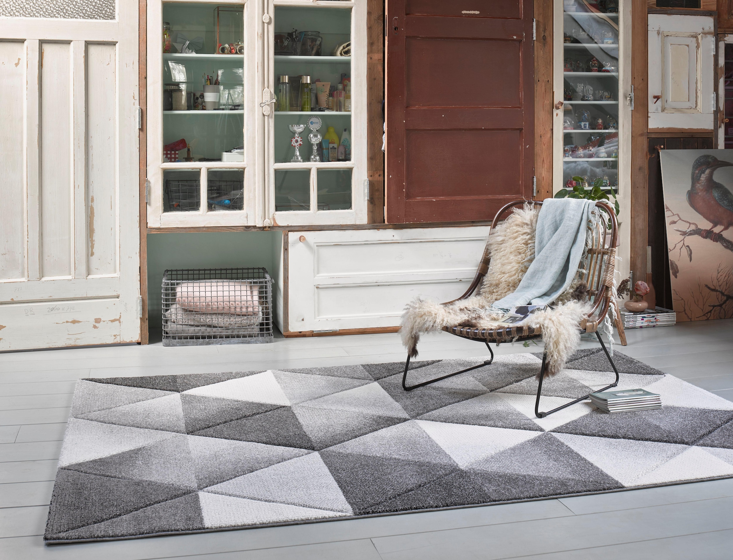 Wecon home Teppich »Lighthouse«, rechteckig, 13 mm Höhe, Wohnzimmer