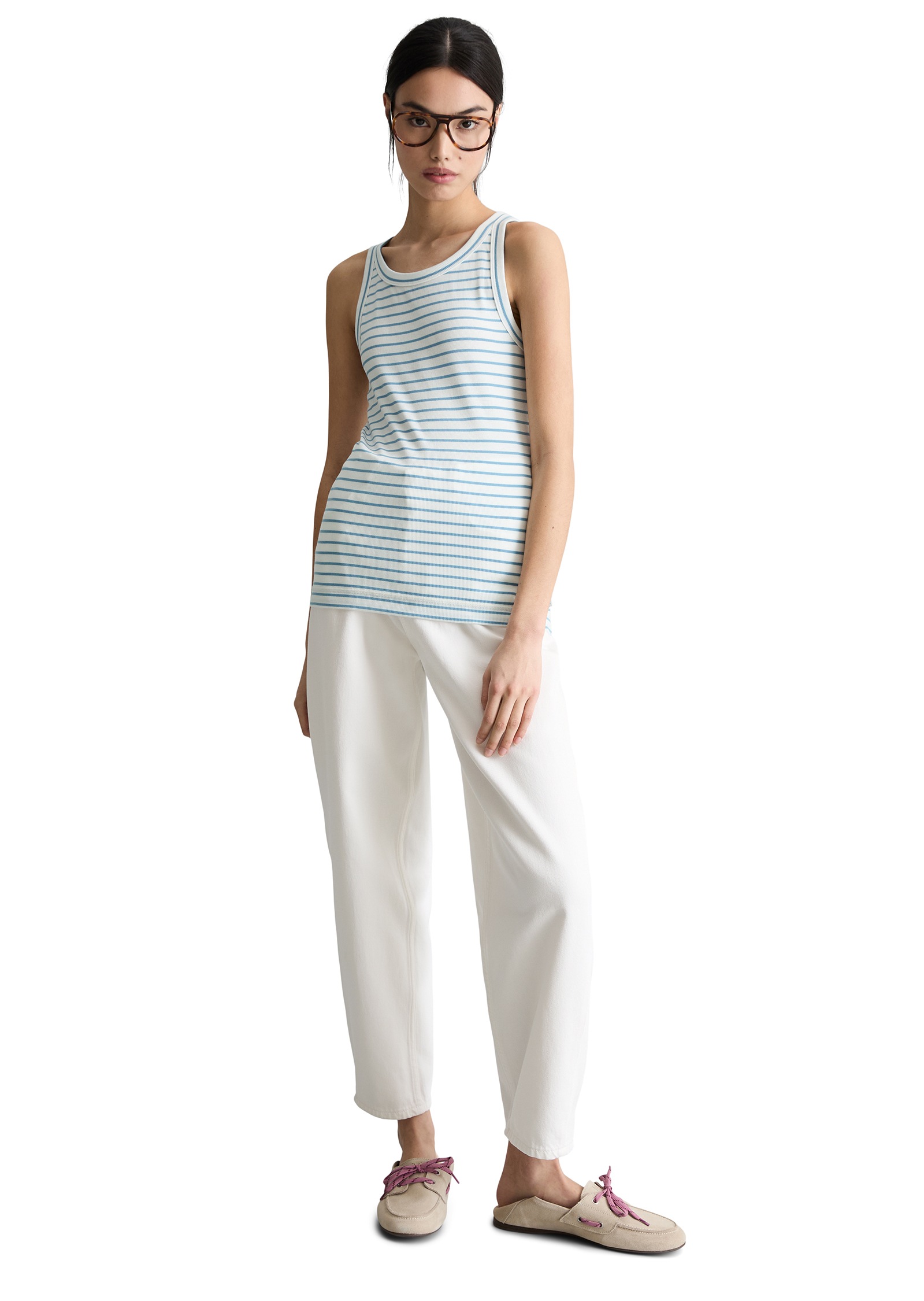 Marc O'Polo DENIM Tanktop slim aus Organic Cotton