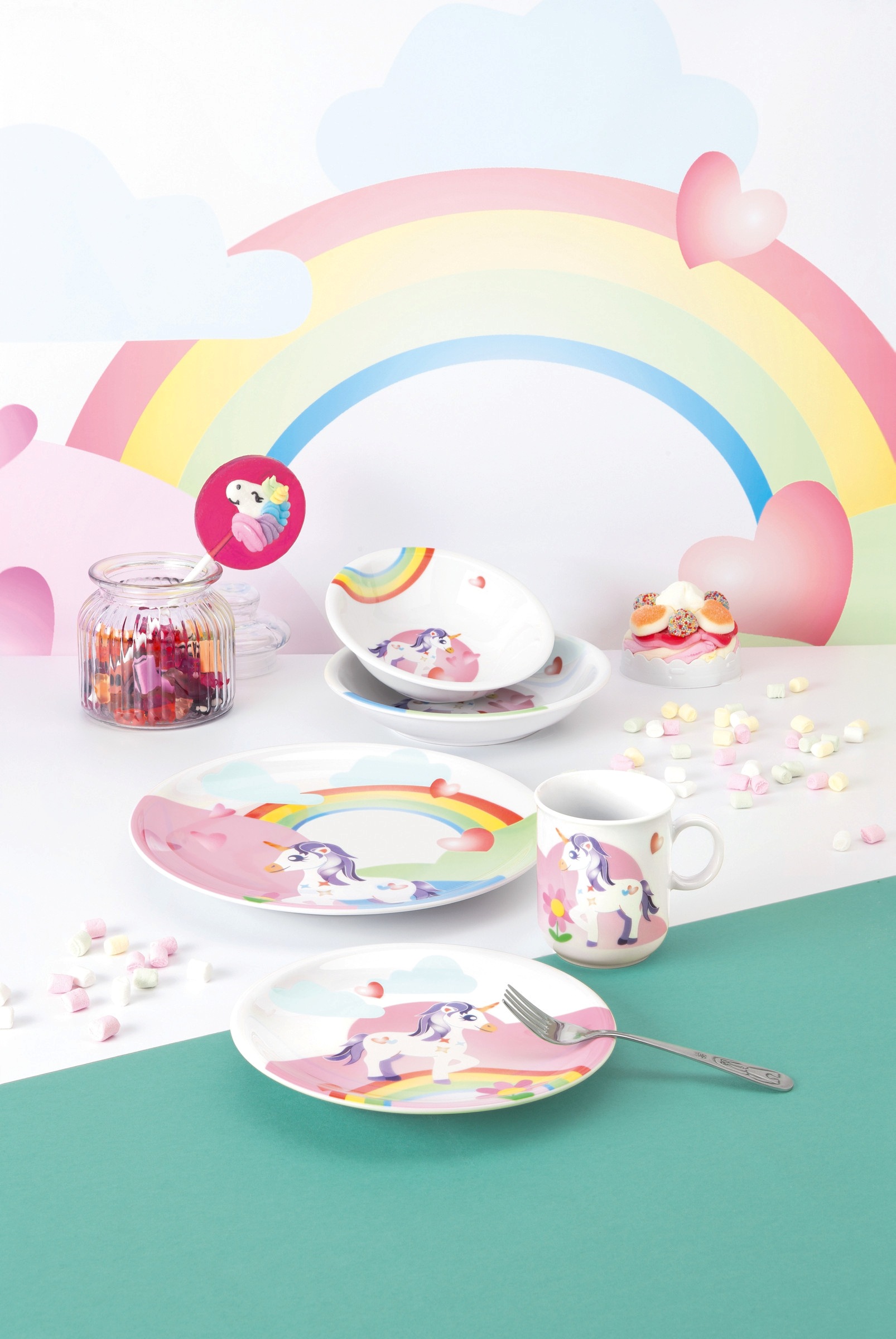 Thumbnail - Seltmann Weiden Speiseteller "Compact - Mein kleines Einhorn" rund 25,5 cm