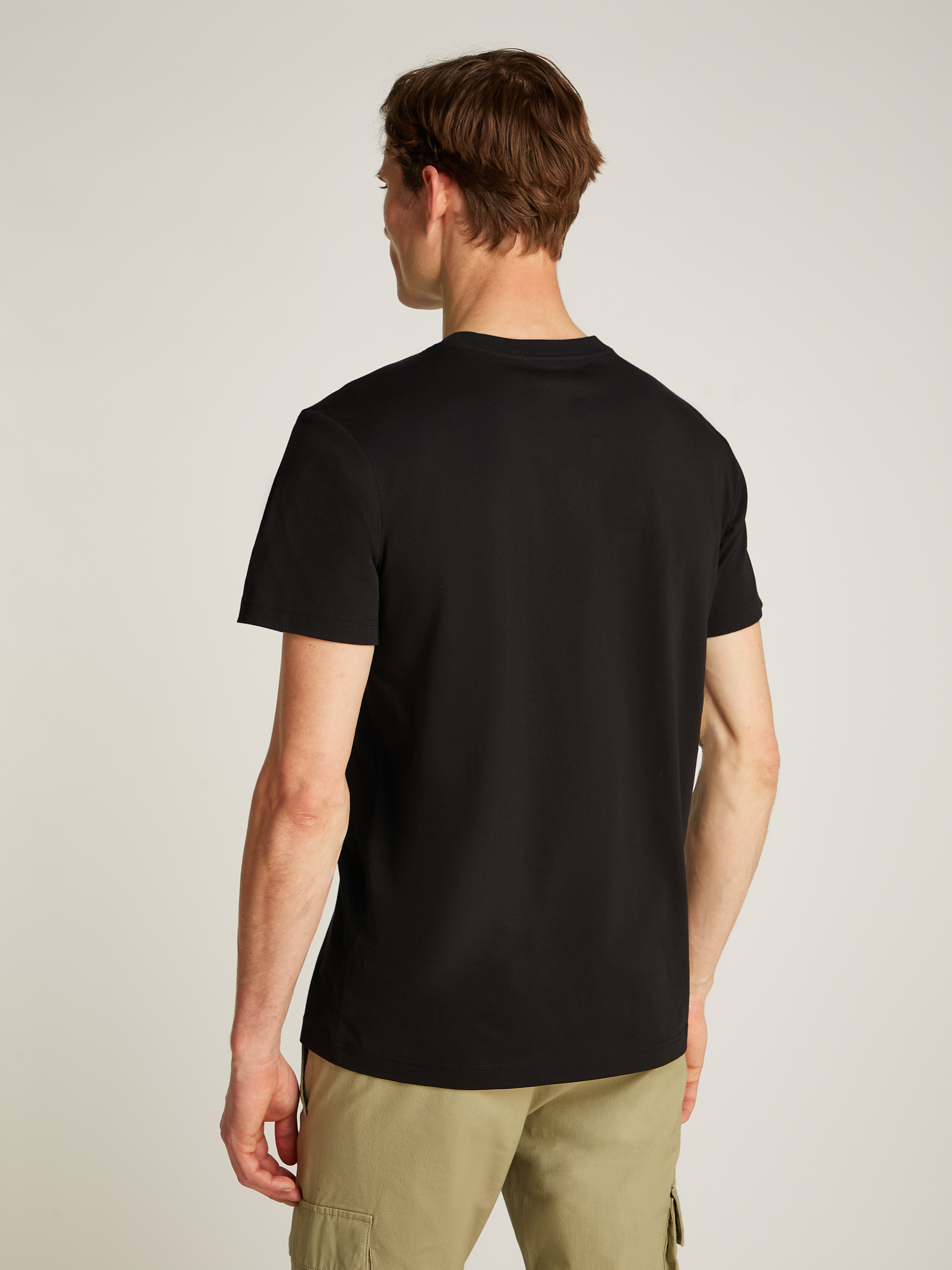 Calvin Klein Jeans Rundhalsshirt »SMALL CK BOX TEE«, Logodruck