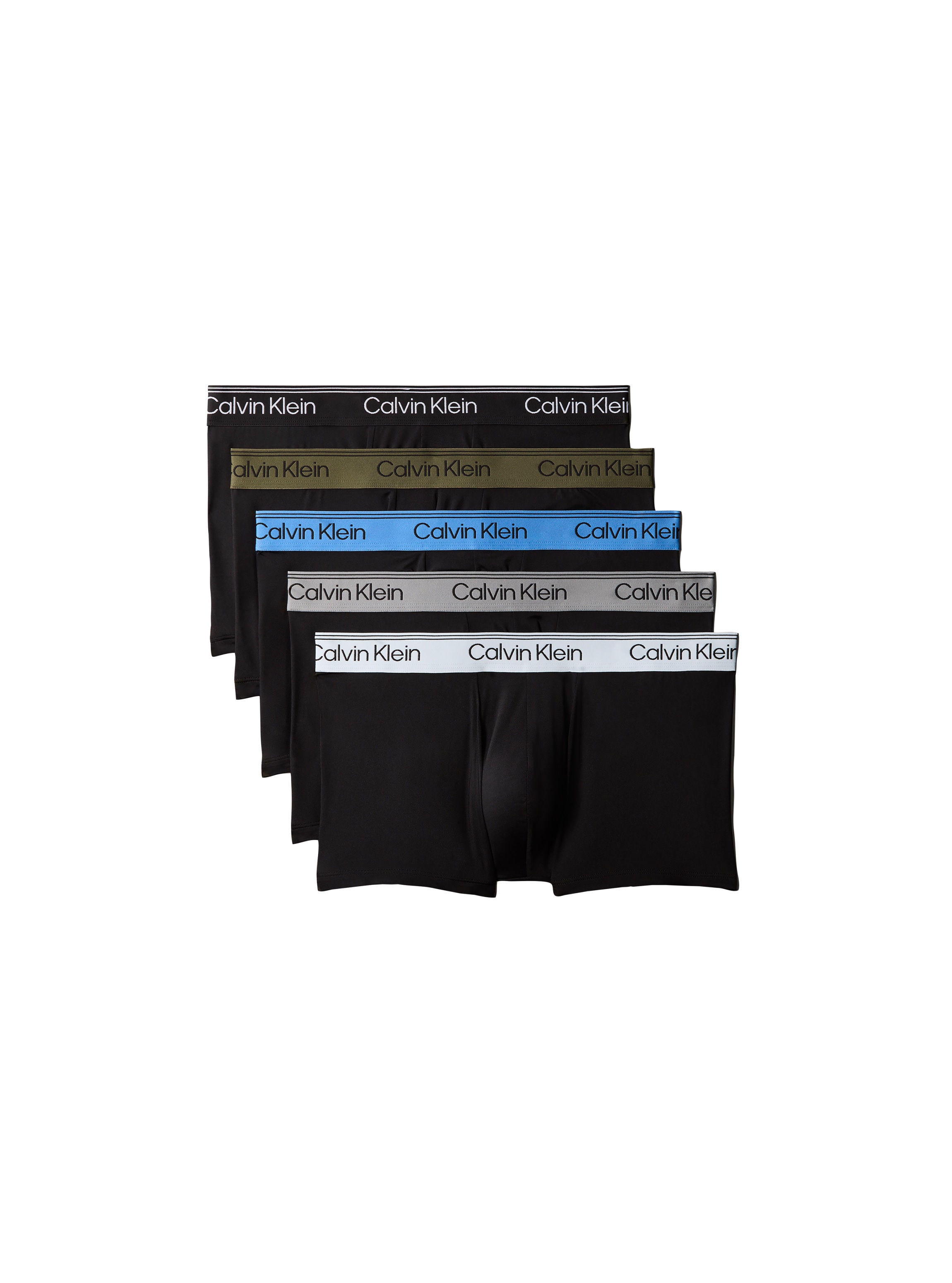 Calvin Klein Underwear Trunk "LOW RISE TRUNK 5PK" Packung, 5er-Pack, 5 Stk. Mit elastischem Bund