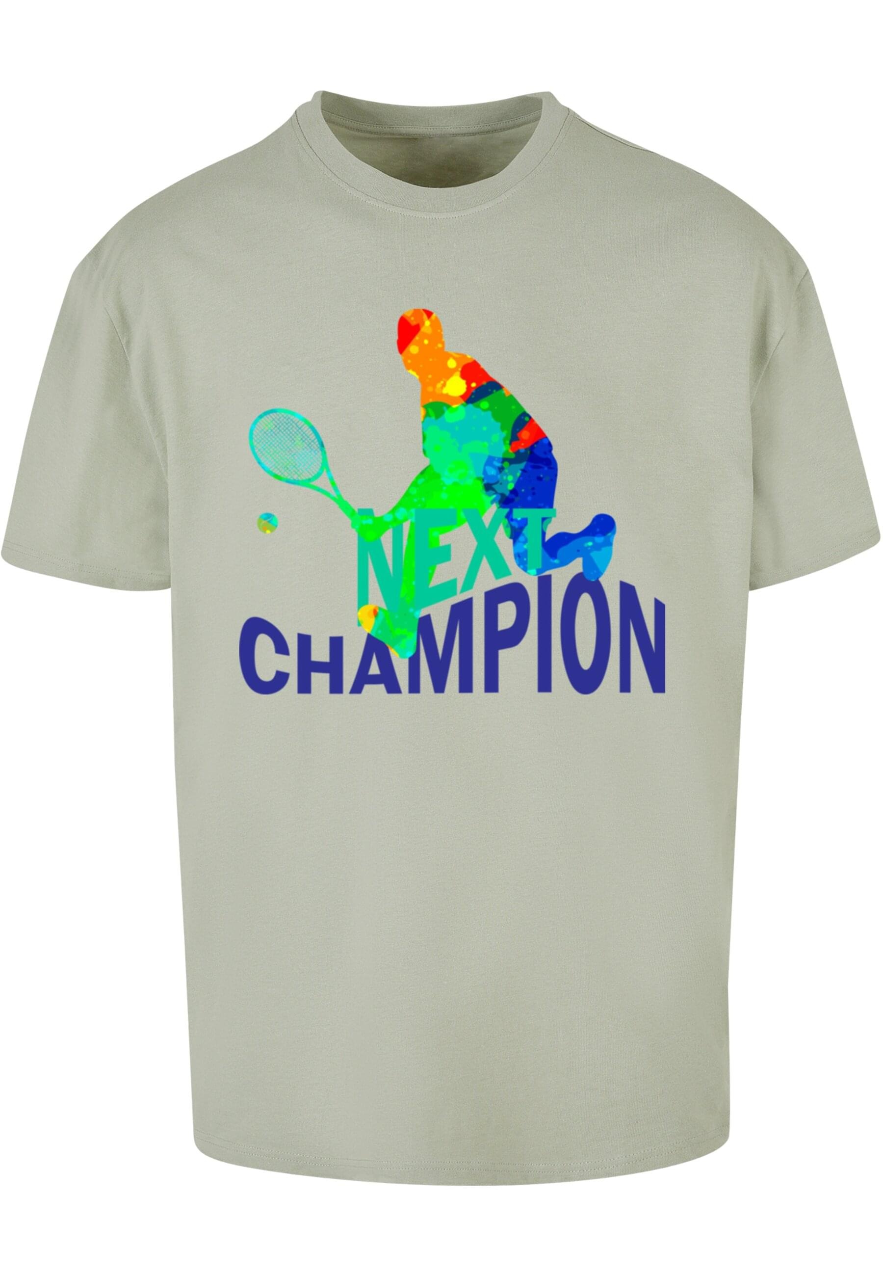 T-Shirt »Merchcode Herren Next Champion Oversized Tee«, (1 tlg.)