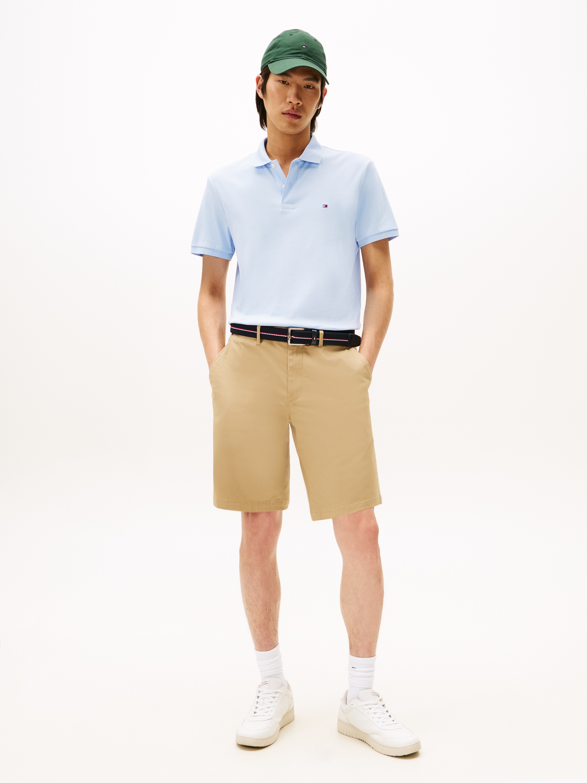 Thumbnail - Tommy Hilfiger Poloshirt "LIQUID COTTON REGULAR SEASONAL" mit Logostickerei