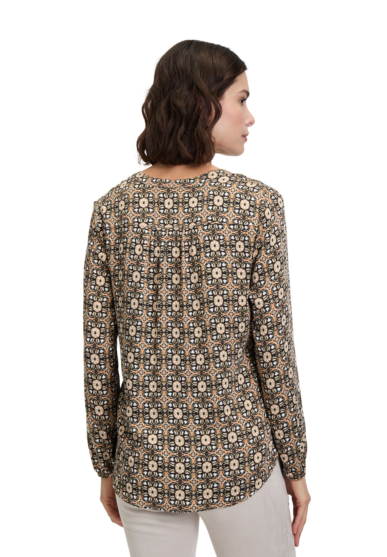 Cartoon Shirtbluse »Cartoon Damen Blusenshirt mit Muster«