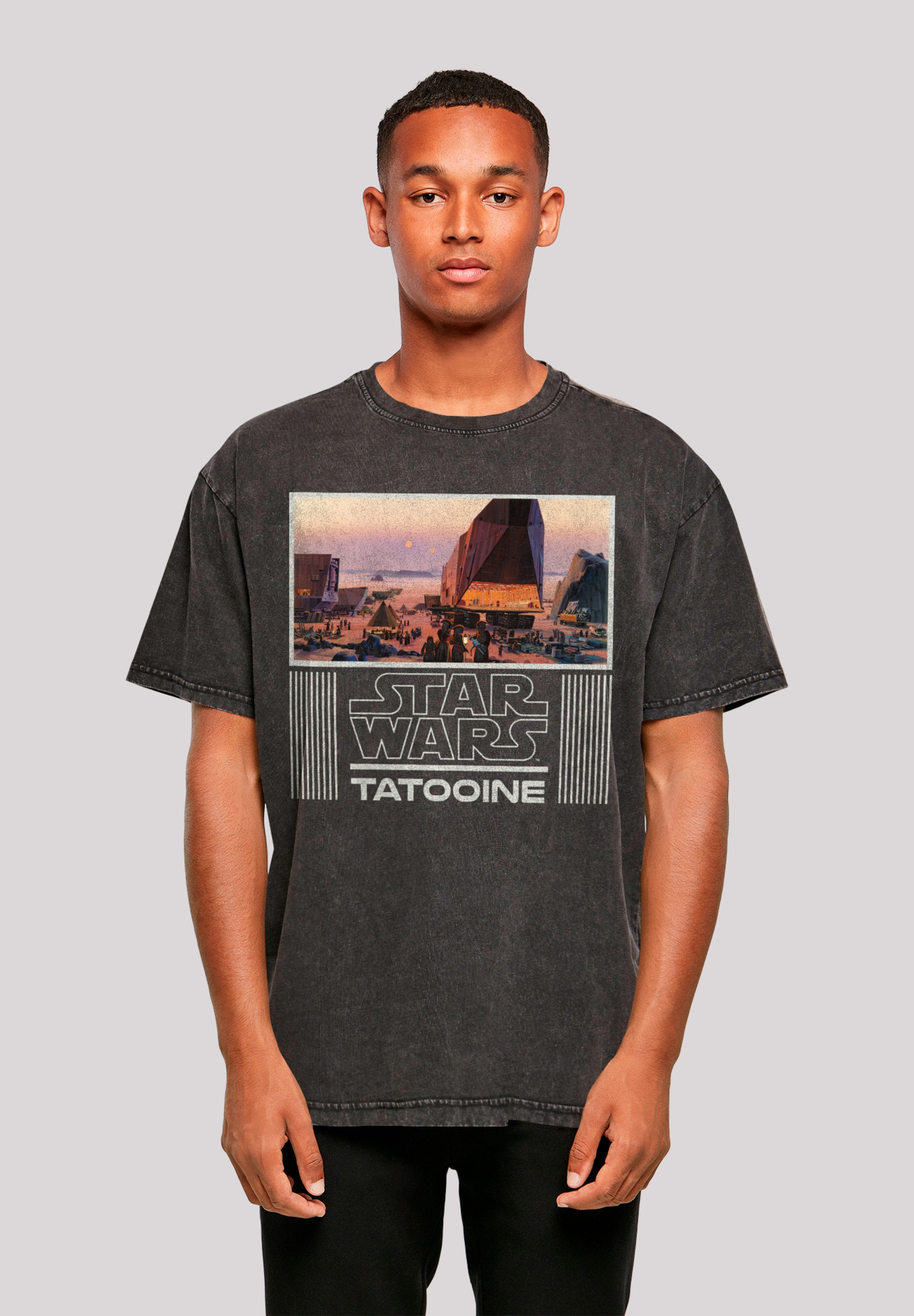 F4NT4STIC T-Shirt "Star Wars Tatooine Panorma", Premium Qualität, Star Wars günstig online kaufen