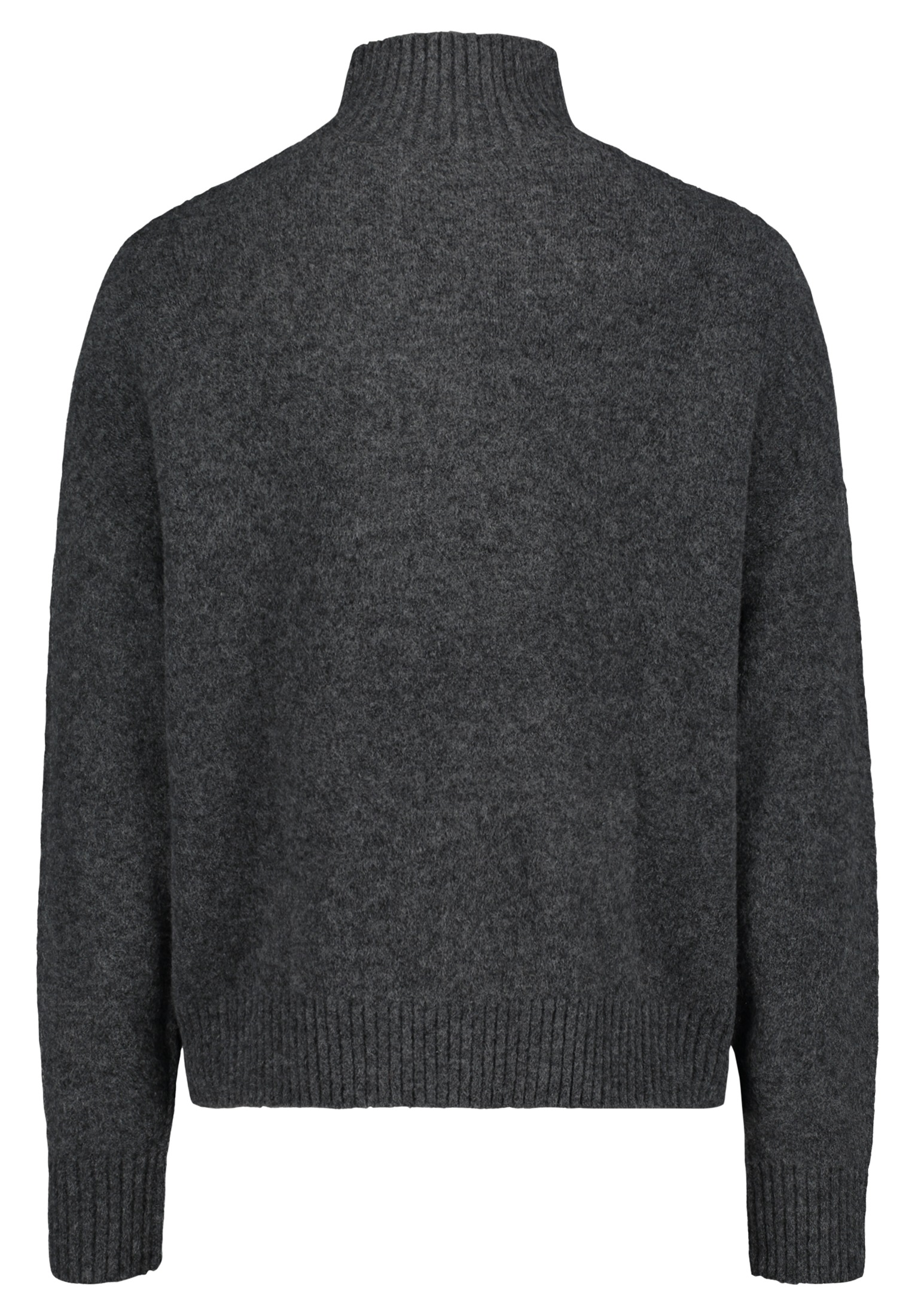 Cartoon Strickpullover »Cartoon Strickpullover mit Stehkragen«, (1 tlg.), Rippbündchen