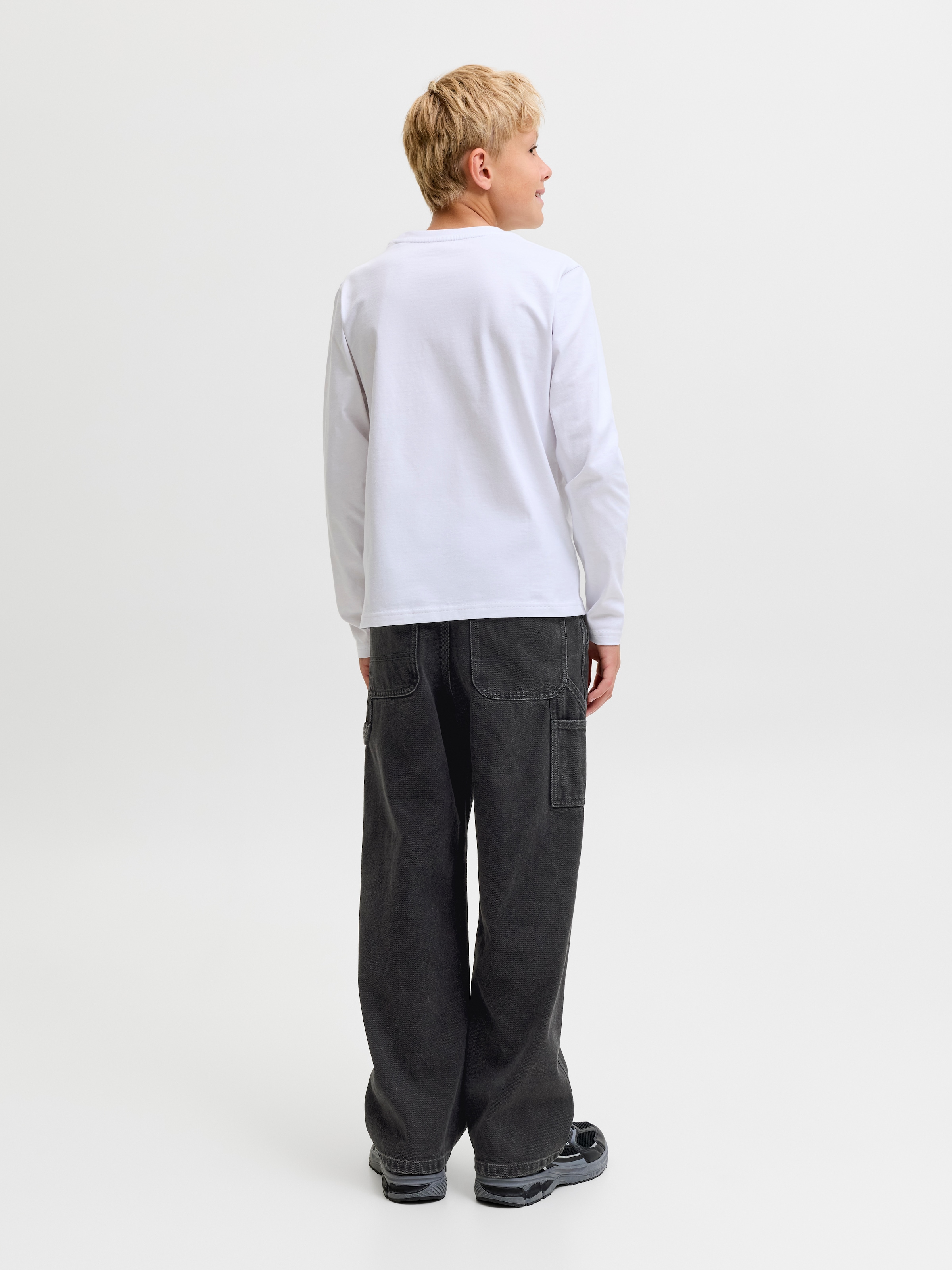 Jack & Jones Junior Relax-fit-Jeans »JJIALEX JJCARPENTER AT 562 JNR« Baumwolle, relaxed fit