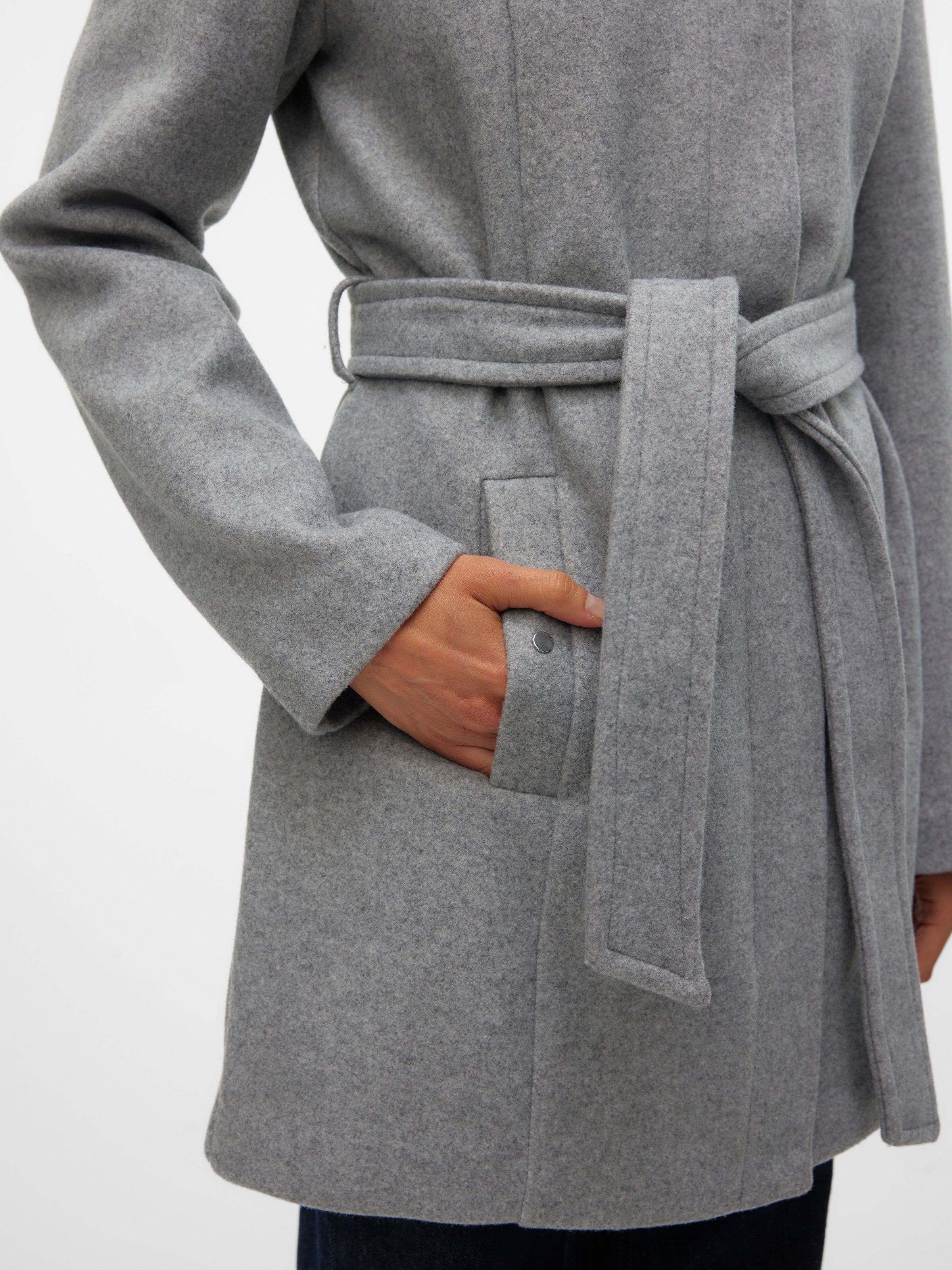 Vero Moda Langjacke »VMPOPLIVA JACKET GA BOO«, mit Kapuze