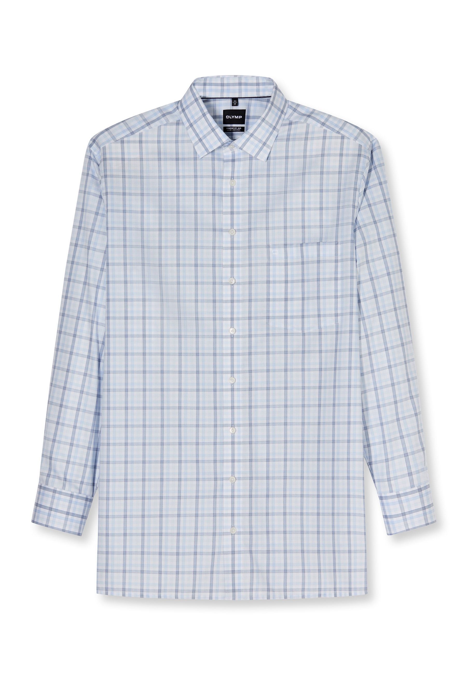 OLYMP Luxor Comfort Fit Big Shirt Blue 47 5