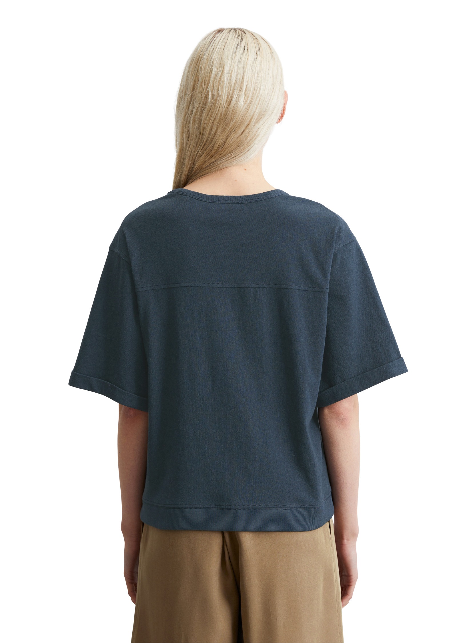 Marc O'Polo T-Shirt »aus Organic Cotton-Hanf-Mix«