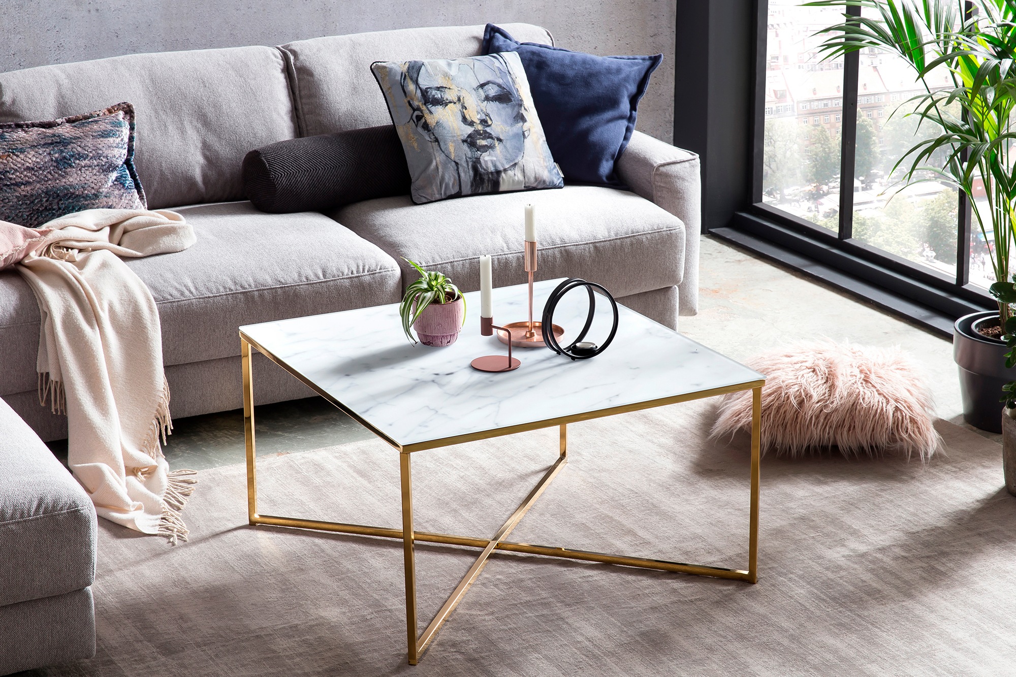 SalesFever Couchtisch "Caorle Couchtisch im eleganten Stil", Eleganz trifft günstig online kaufen