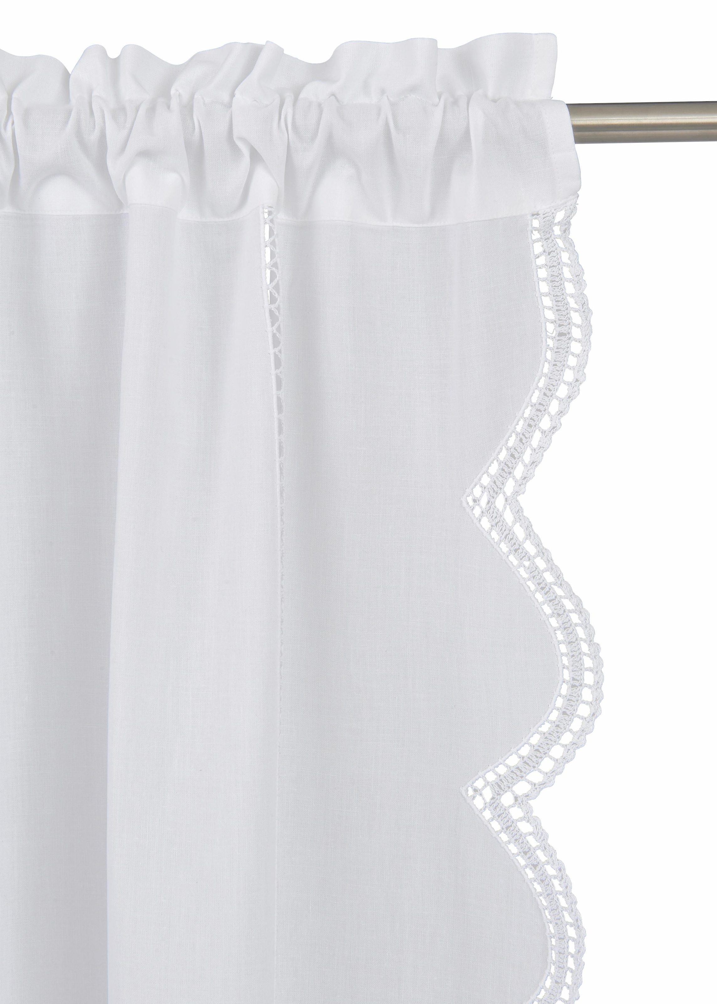 HOSSNER - ART OF HOME DECO Gardine »Wolfgangsee«, (1 St.)