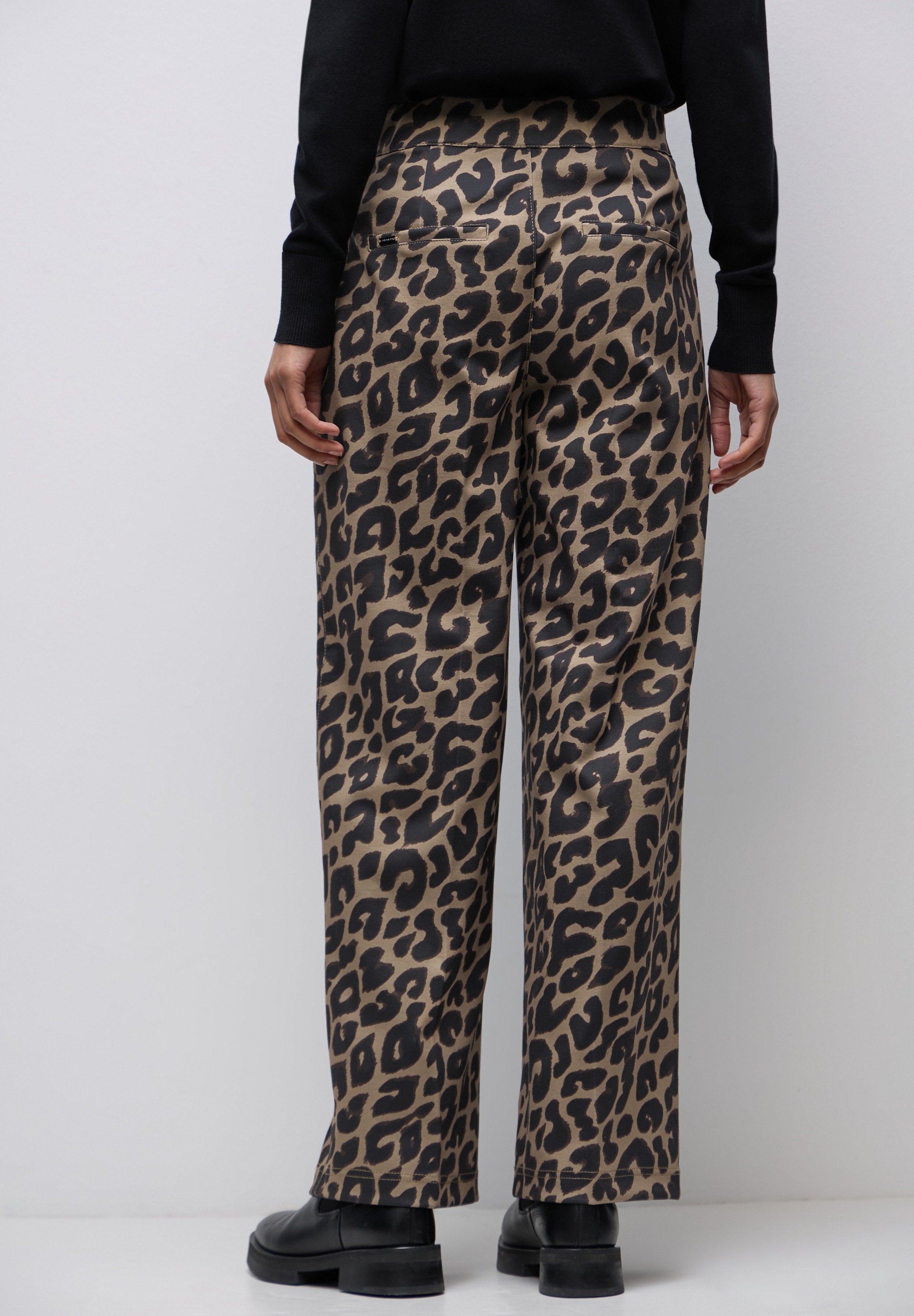 STREET ONE Stoffhose High Waist günstig online kaufen