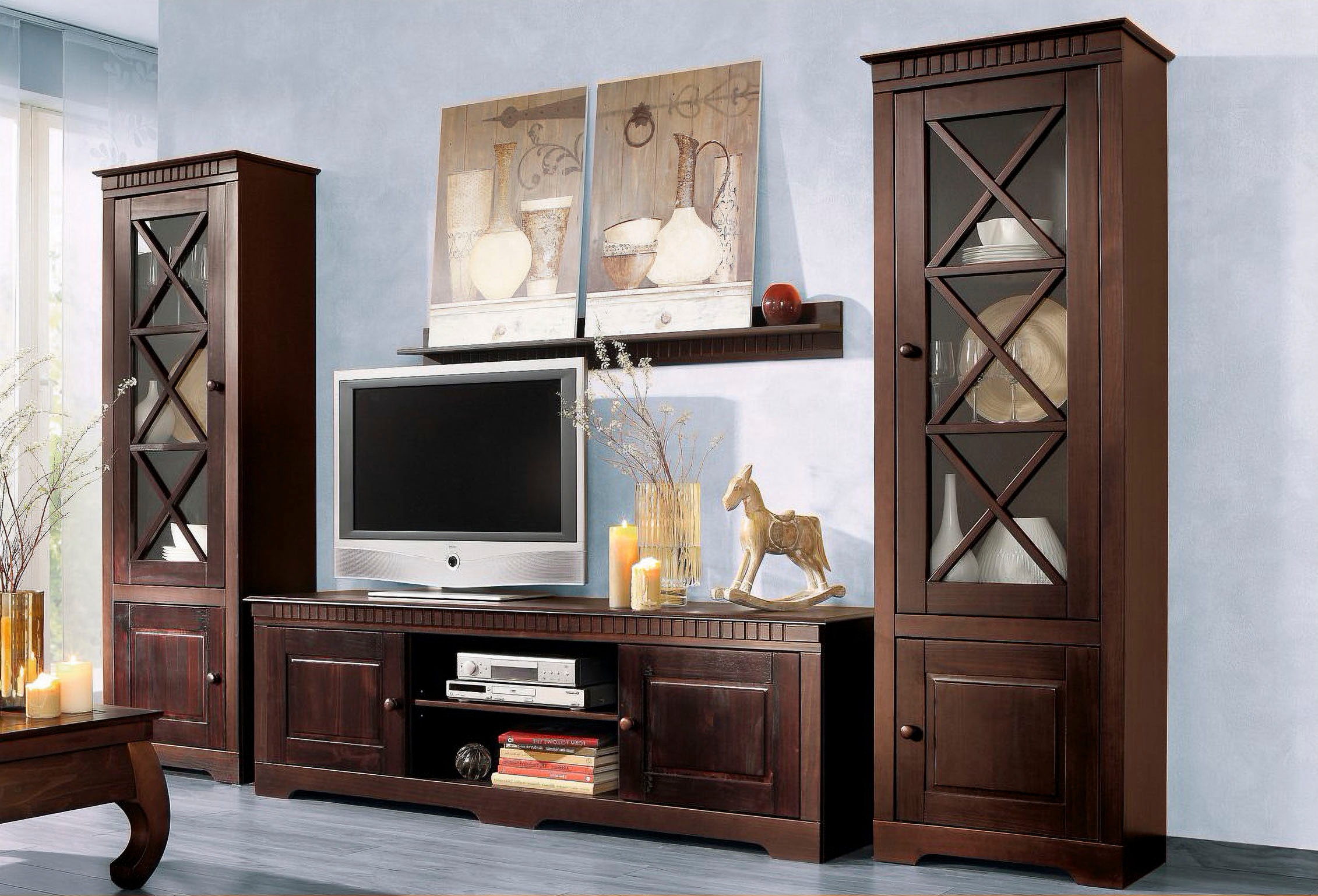 OTTO home Wohnwand "Lisa" Set, 3 Stk. tlg. günstig online kaufen