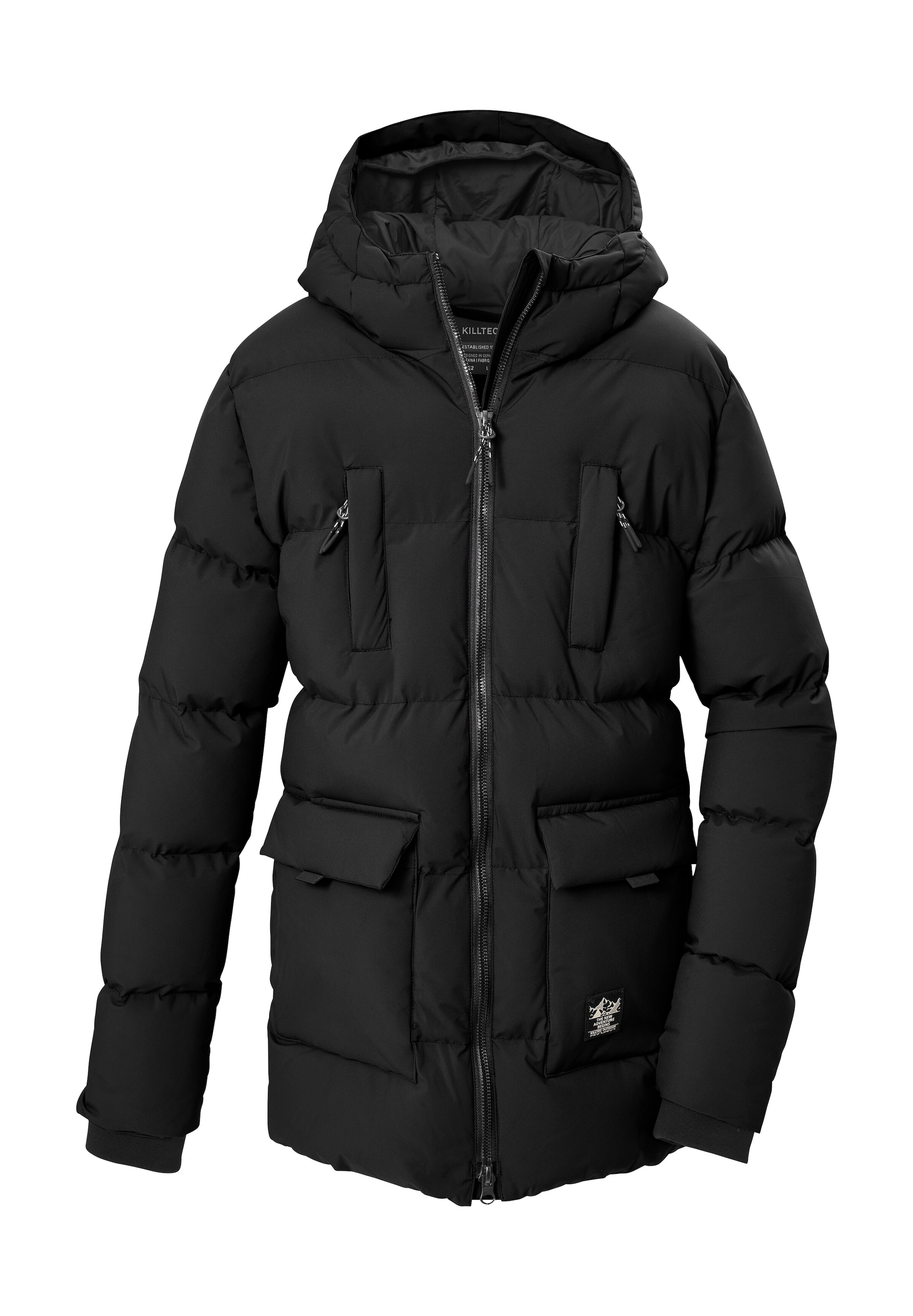 Killtec Steppmantel »KOW 159 BYS QLTD PRK« Winddichter, wasserabweisender Kinder Steppparka mit Teflon EcoElite™