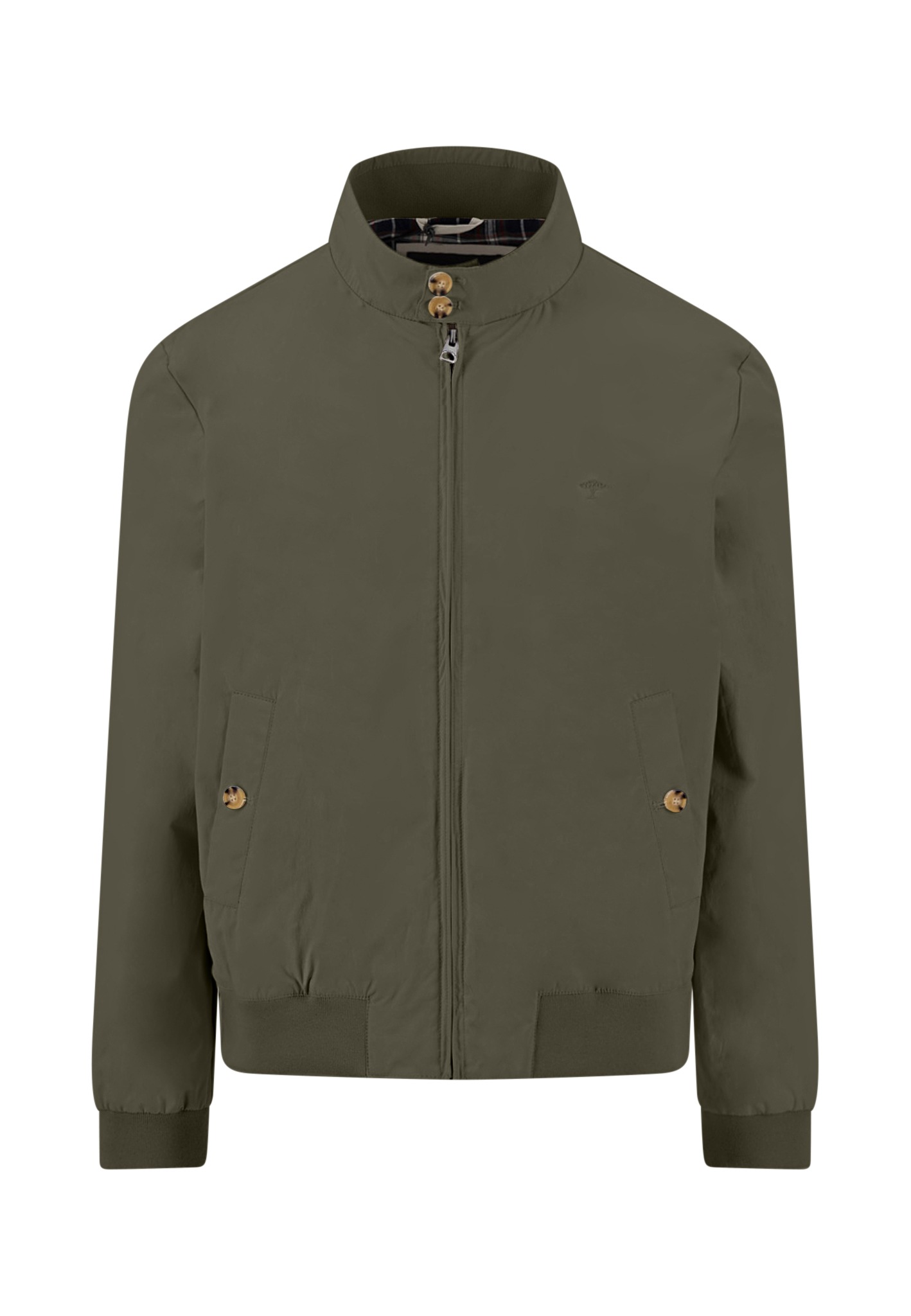 FYNCH-HATTON Blouson ohne Kapuze mit Reißverschluss und Eingrifftaschen