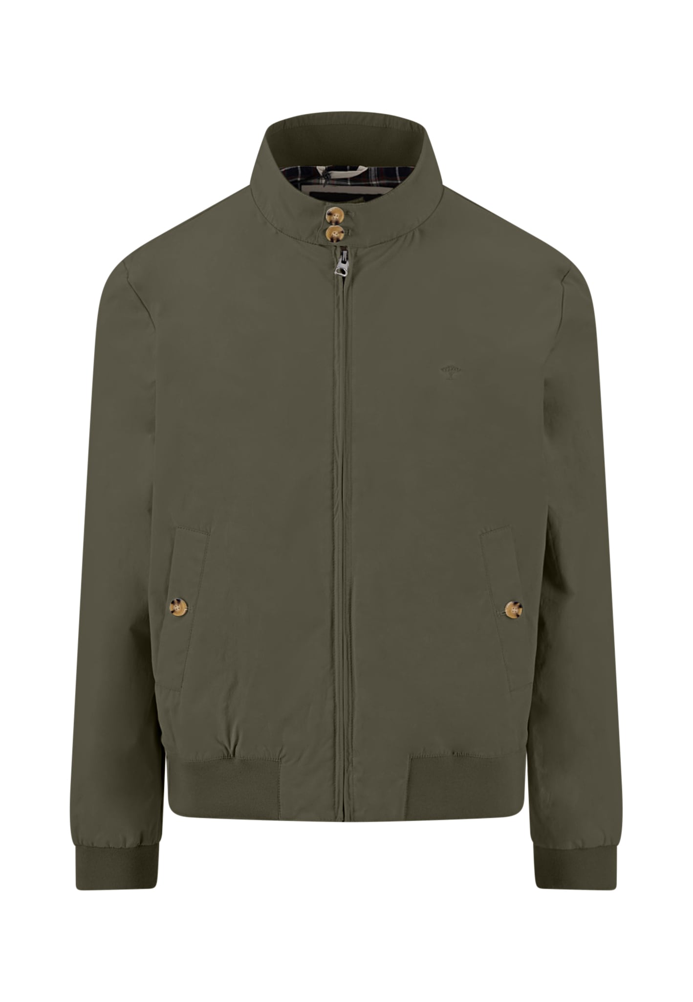 FYNCH-HATTON Blouson ohne Kapuze mit Reißverschluss und Eingrifftaschen günstig online kaufen