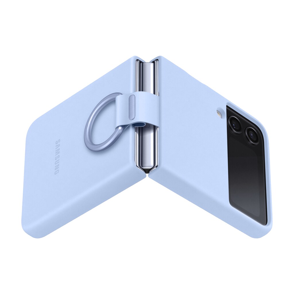 Samsung Backcover »Silicone Cover mit Ring - Galaxy Z Flip4«