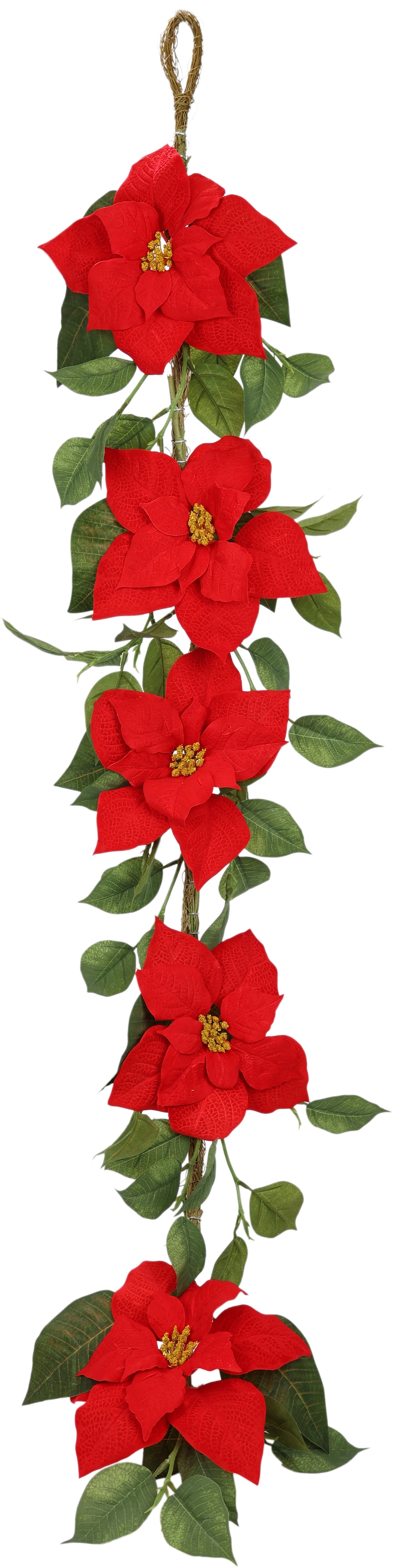 I.GE.A. Kunstgirlande "Poinsettiaranke" günstig online kaufen