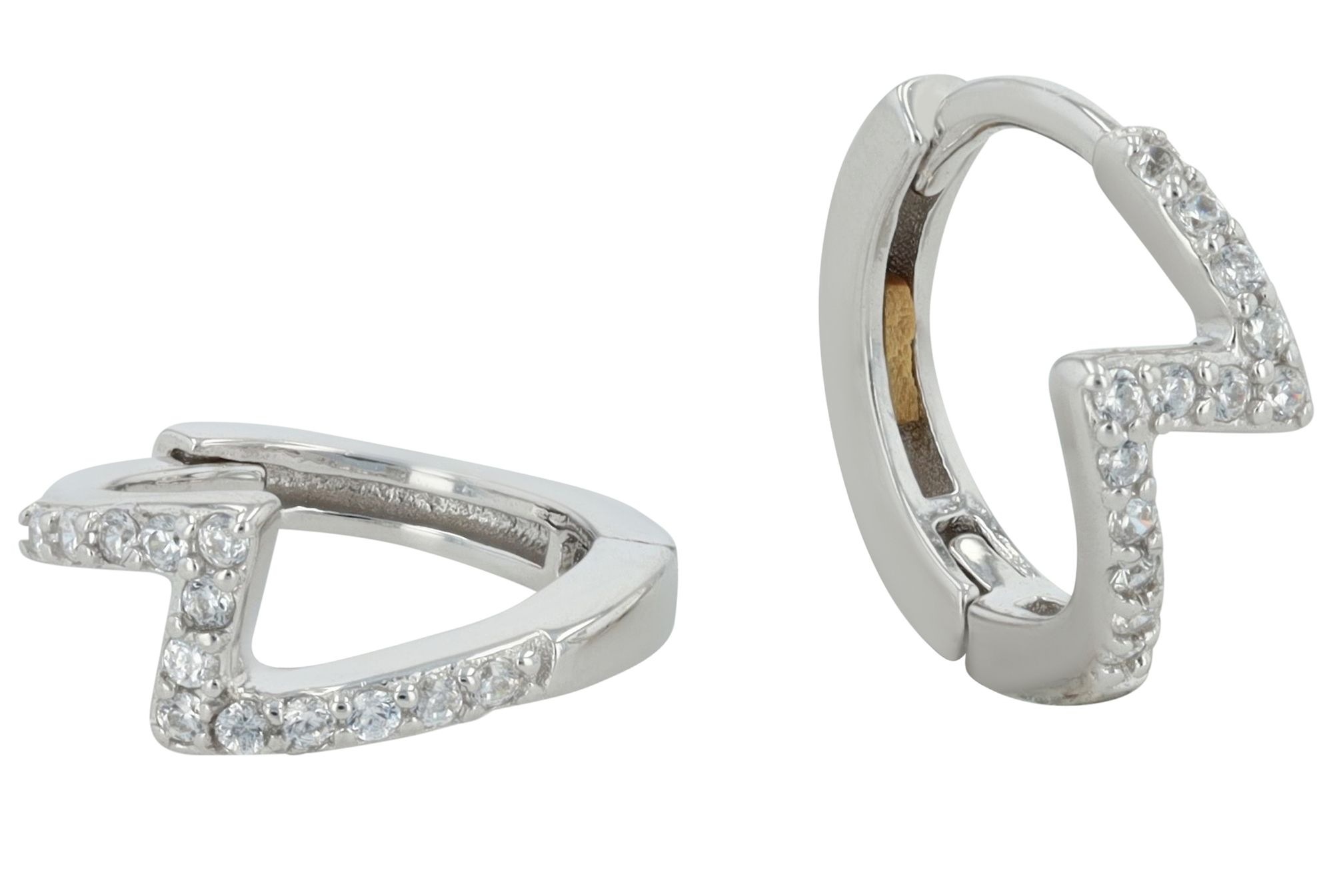 Adelia´s Klappcreolen "Damen Ohrringe – Klappcreole aus 925 Silber" Schöne günstig online kaufen