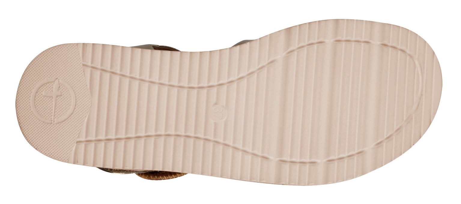 Thumbnail - Tamaris Sandalette, Plateau, Sommerschuh, Riemchensandale mit hübscher Zierschnalle