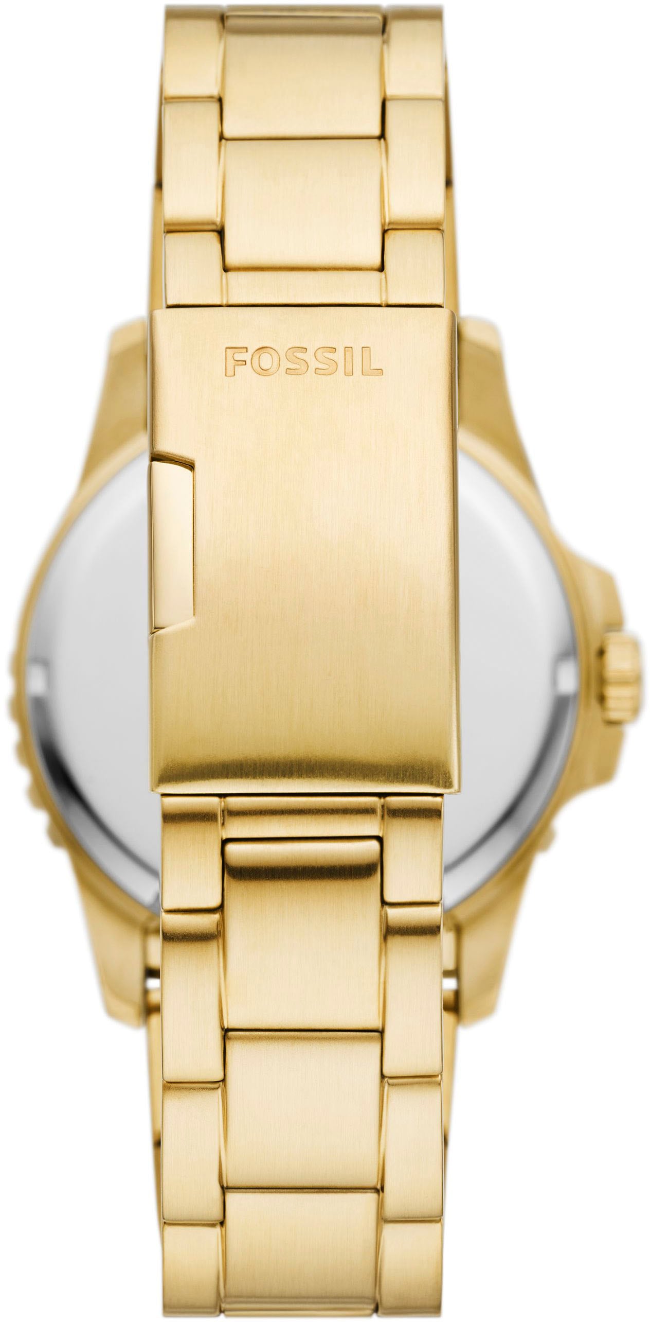 Fossil Quarzuhr »FOSSIL BLUE DIVE, FS6030«, Armbanduhr, Herrenuhr, Datum, analog