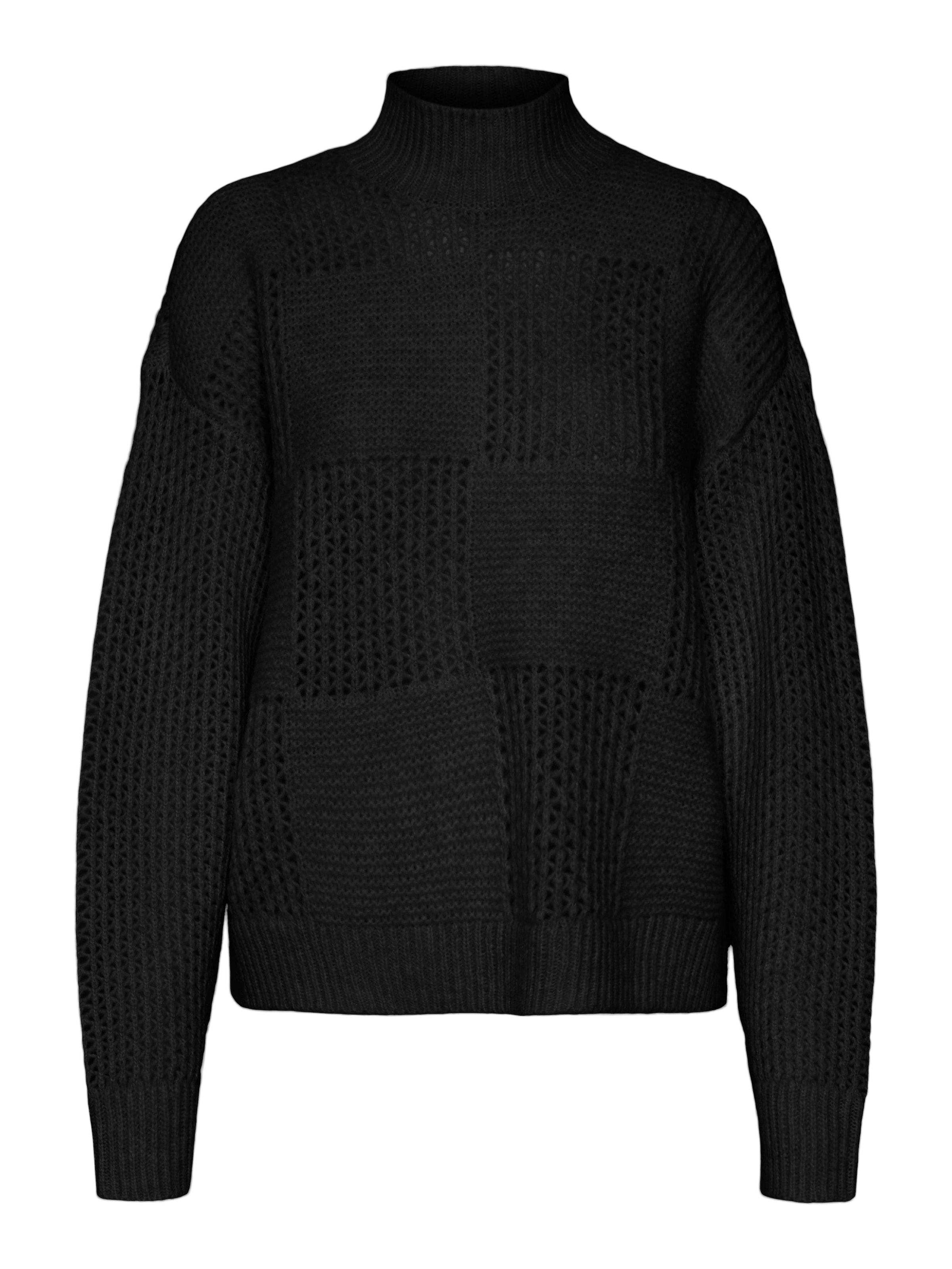 Vero Moda Strickpullover »VMMOON LS HIGHNECK PULLOVER GA BF«