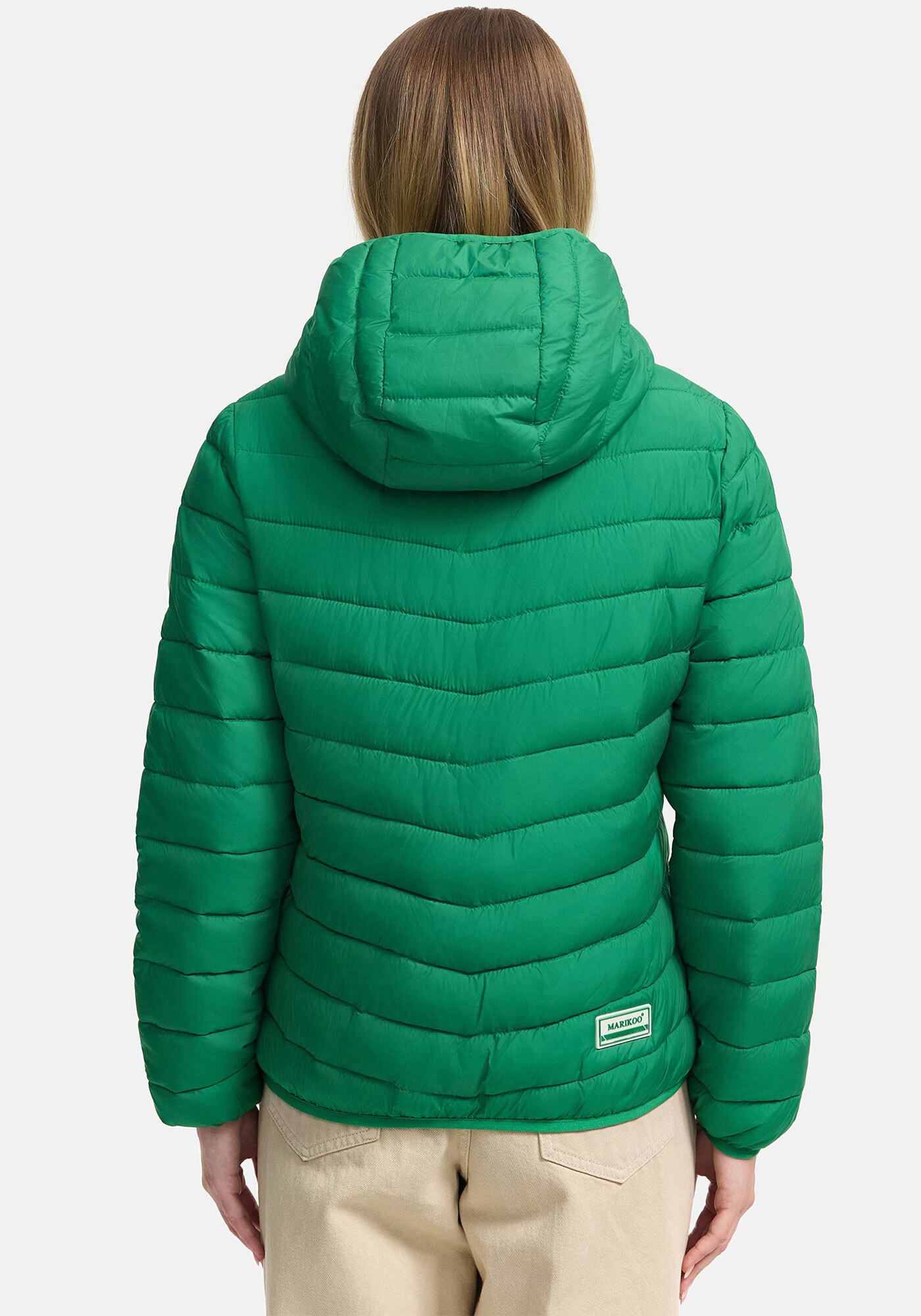 Marikoo Winterjacke »Pack mich ein«, Mit Kapuze und Beutel zum Verstauen der Jacke