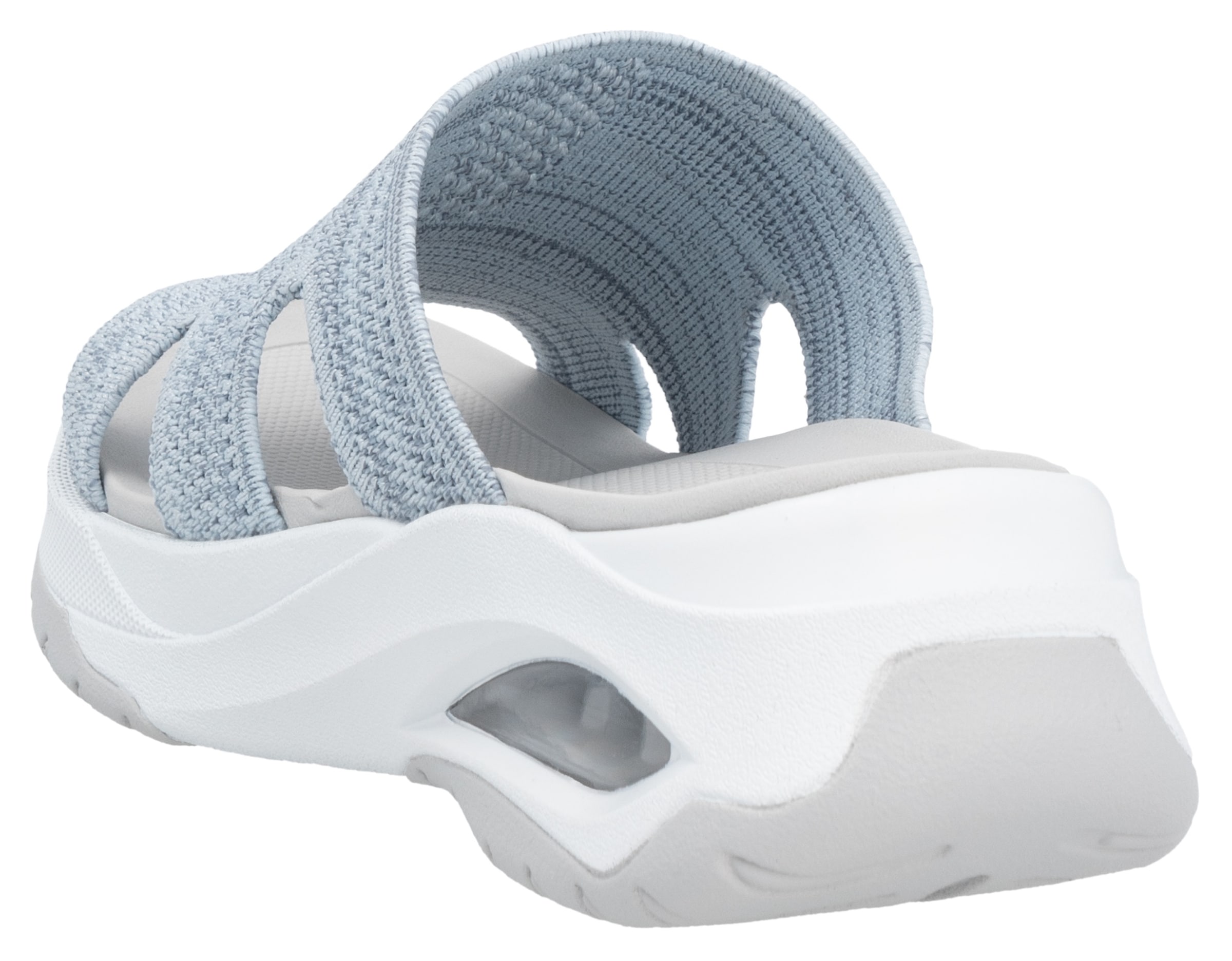 RIEKER Sport Pantolette »vegan«, Sommerschuh, Hausschuh, Keilabsatz, in der Maschine waschbar