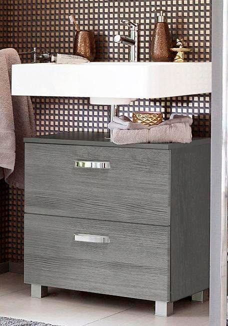 welltime Waschbeckenunterschrank »Ravenna«, Breite 60 cm, mit Soft-Close-Funktion